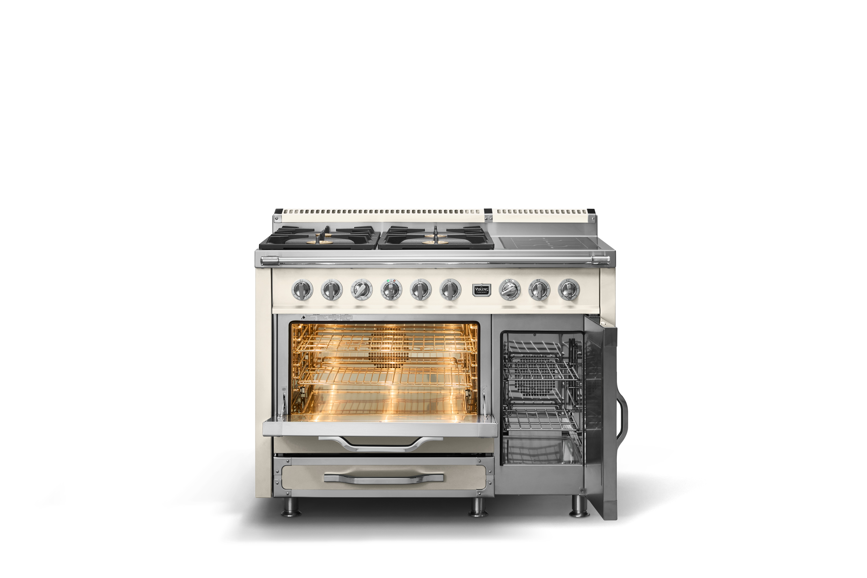 48"W. Tuscany Dual Fuel Range TVDR4814IPW