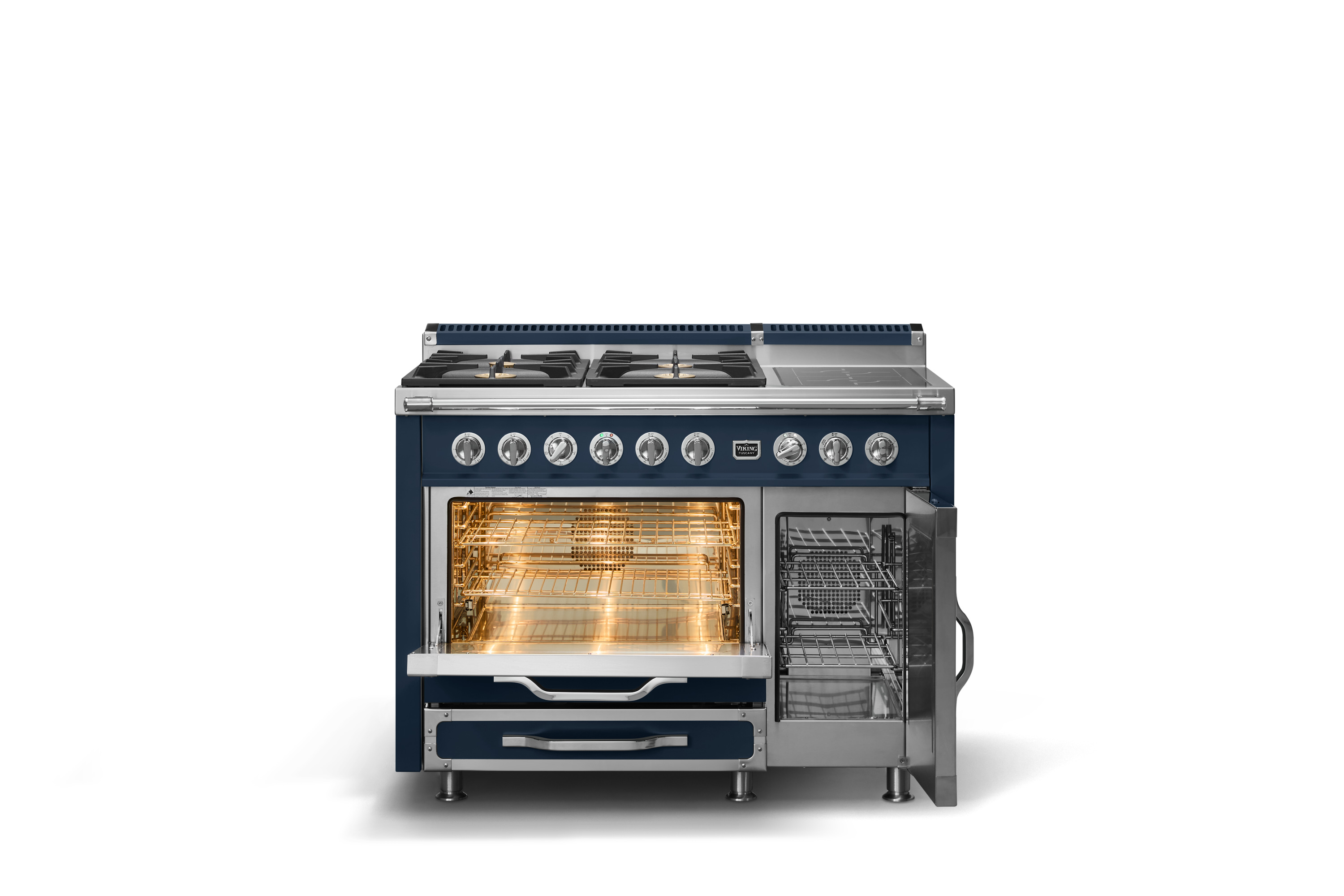 48"W. Tuscany Dual Fuel Range TVDR4814ISB