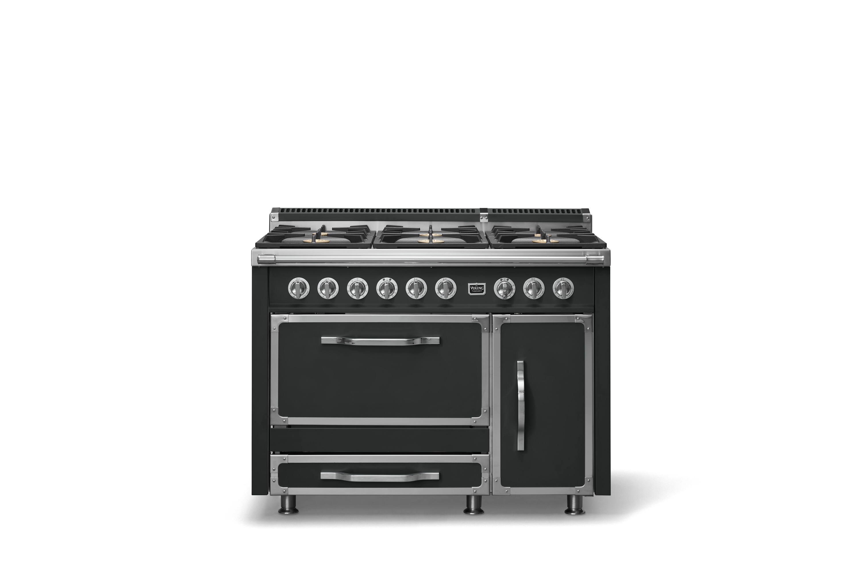 48"W. Tuscany Dual Fuel Range TVDR4816BSC