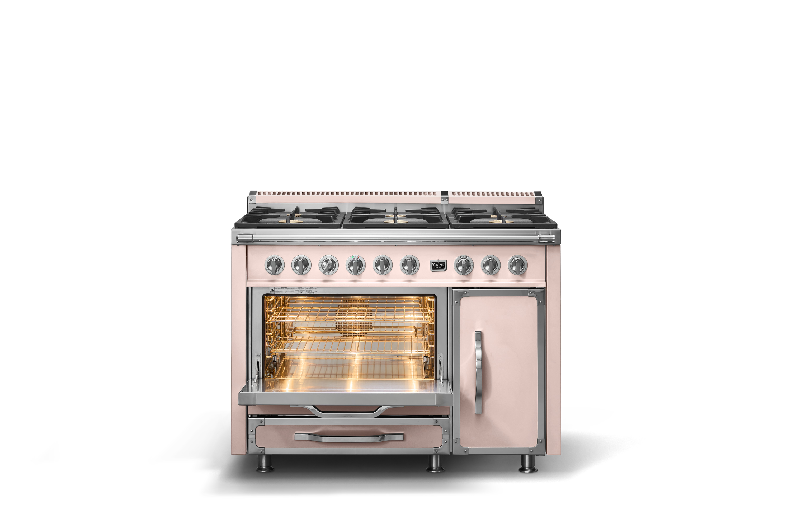 48"W. Tuscany Dual Fuel Range TVDR4816BBH