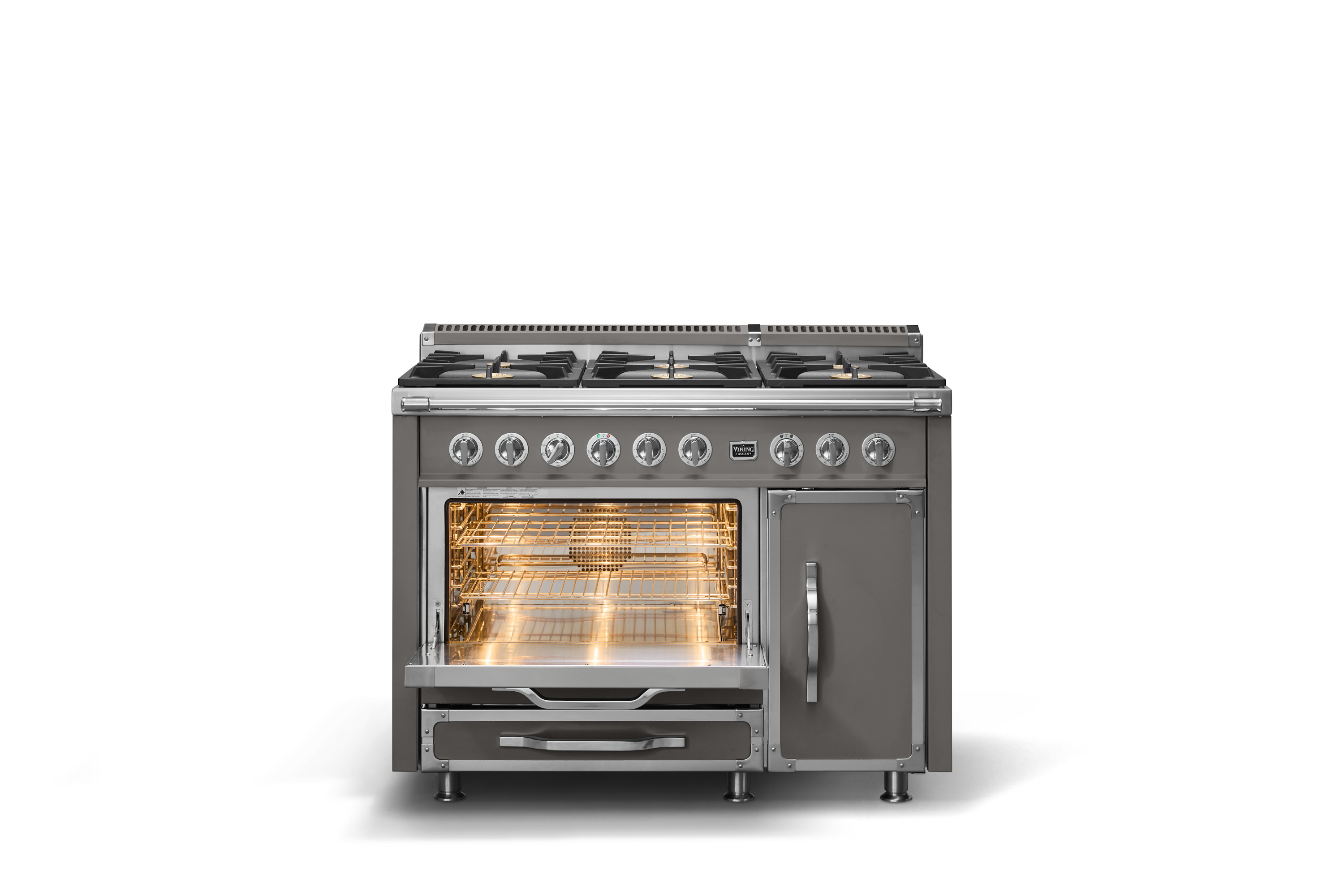 48"W. Tuscany Dual Fuel Range TVDR4816BDG