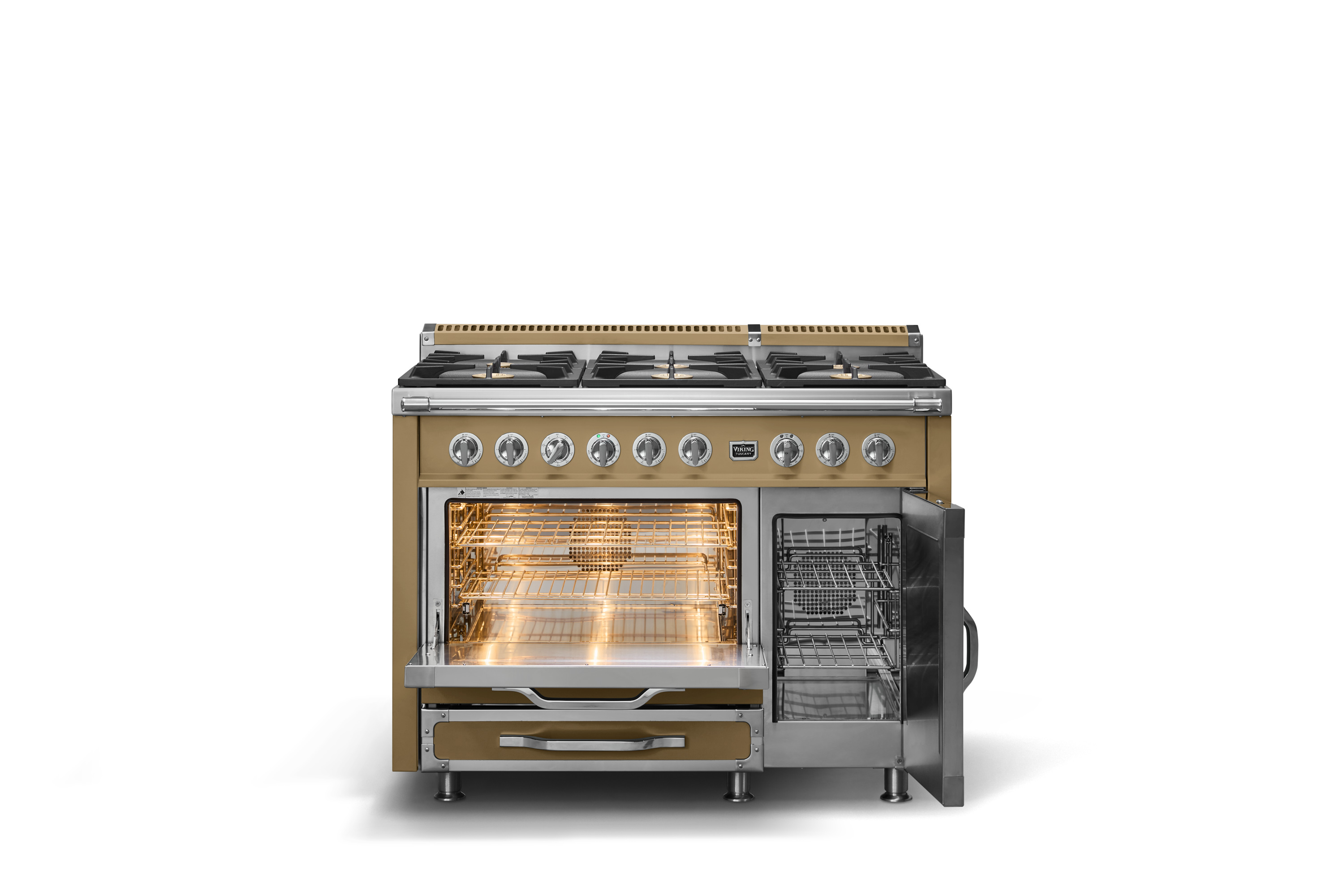 48"W. Tuscany Dual Fuel Range TVDR4816BGH