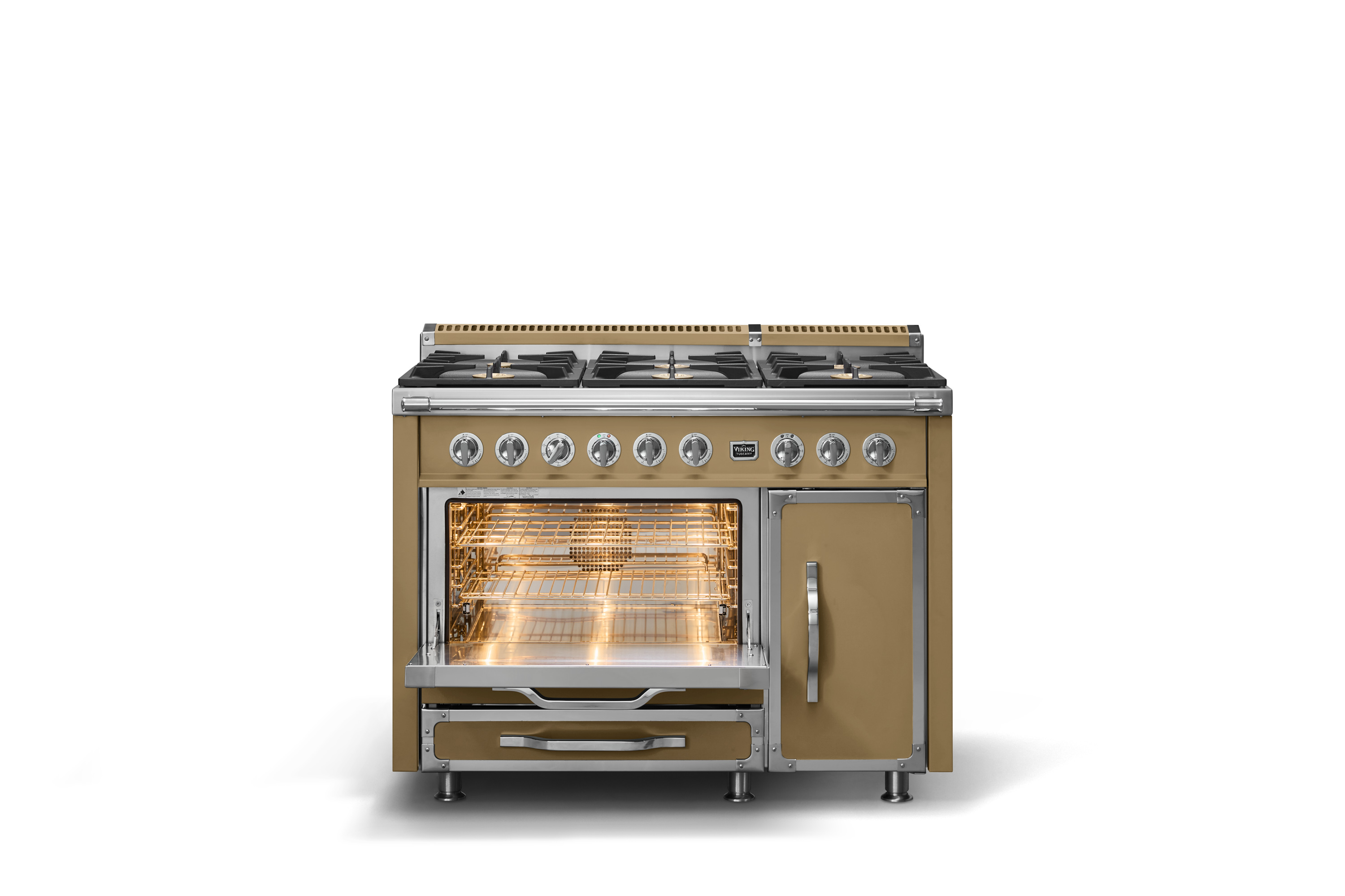 48"W. Tuscany Dual Fuel Range TVDR4816BGH