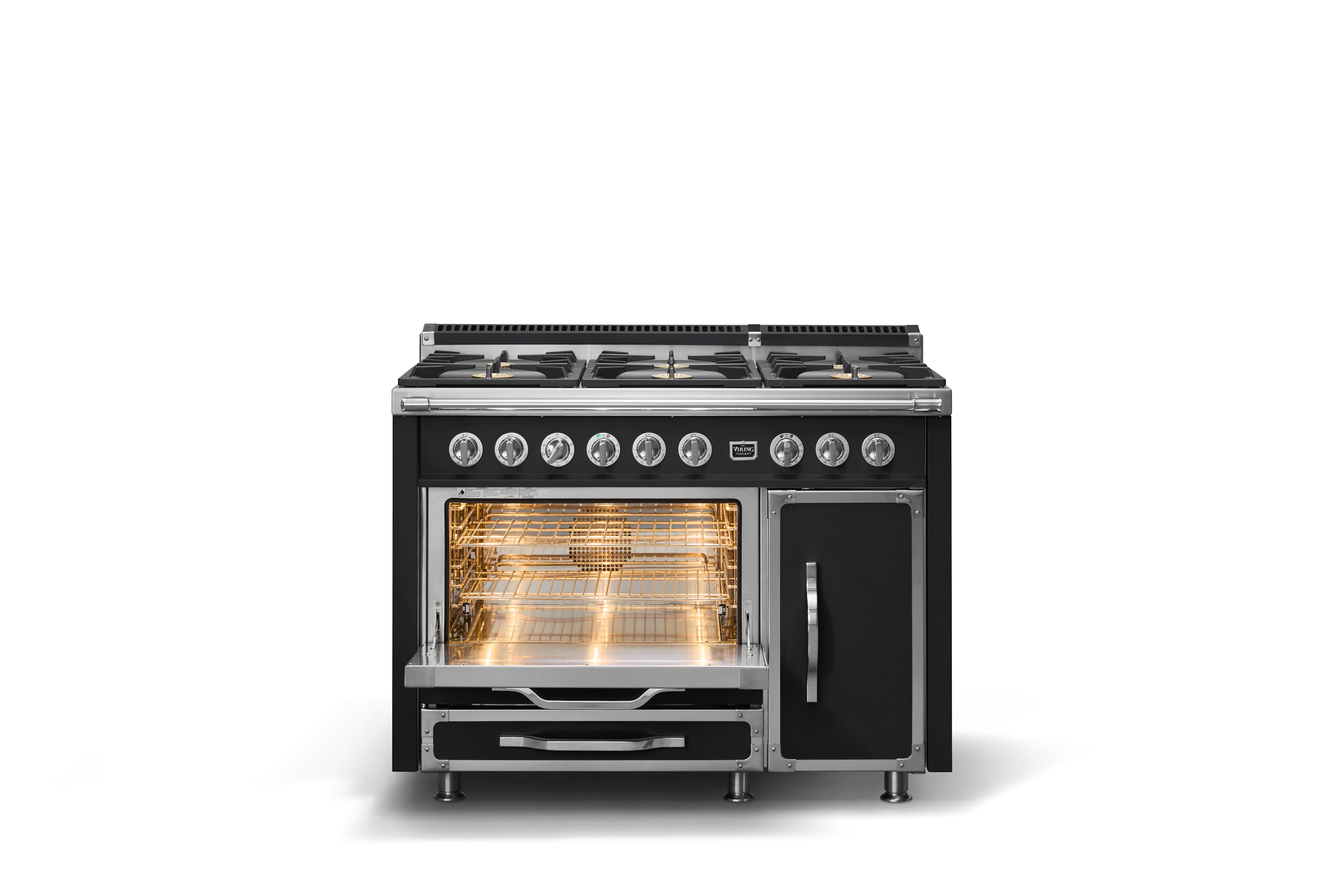 48"W. Tuscany Dual Fuel Range TVDR4816BON