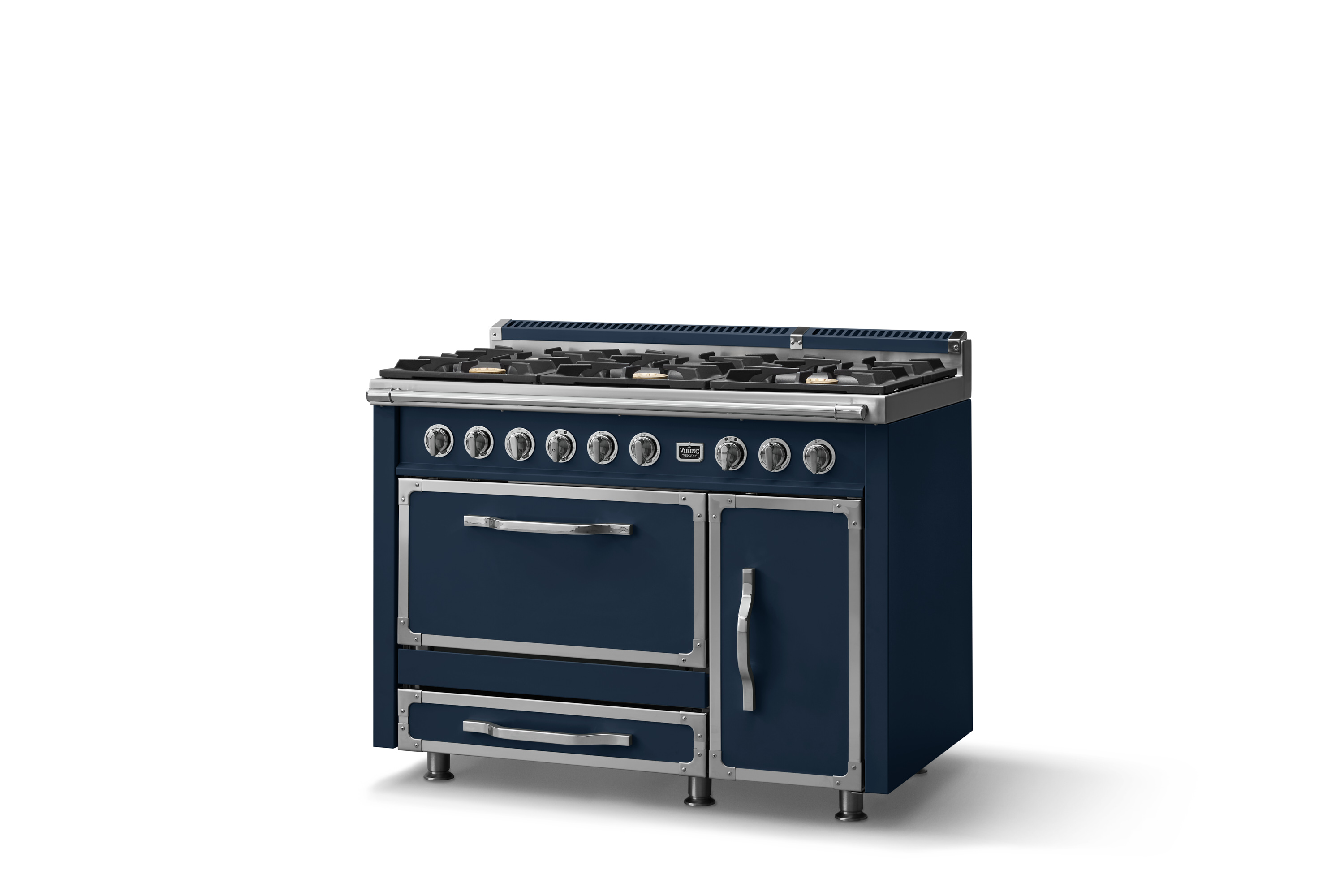 48"W. Tuscany Dual Fuel Range TVDR4816BSB