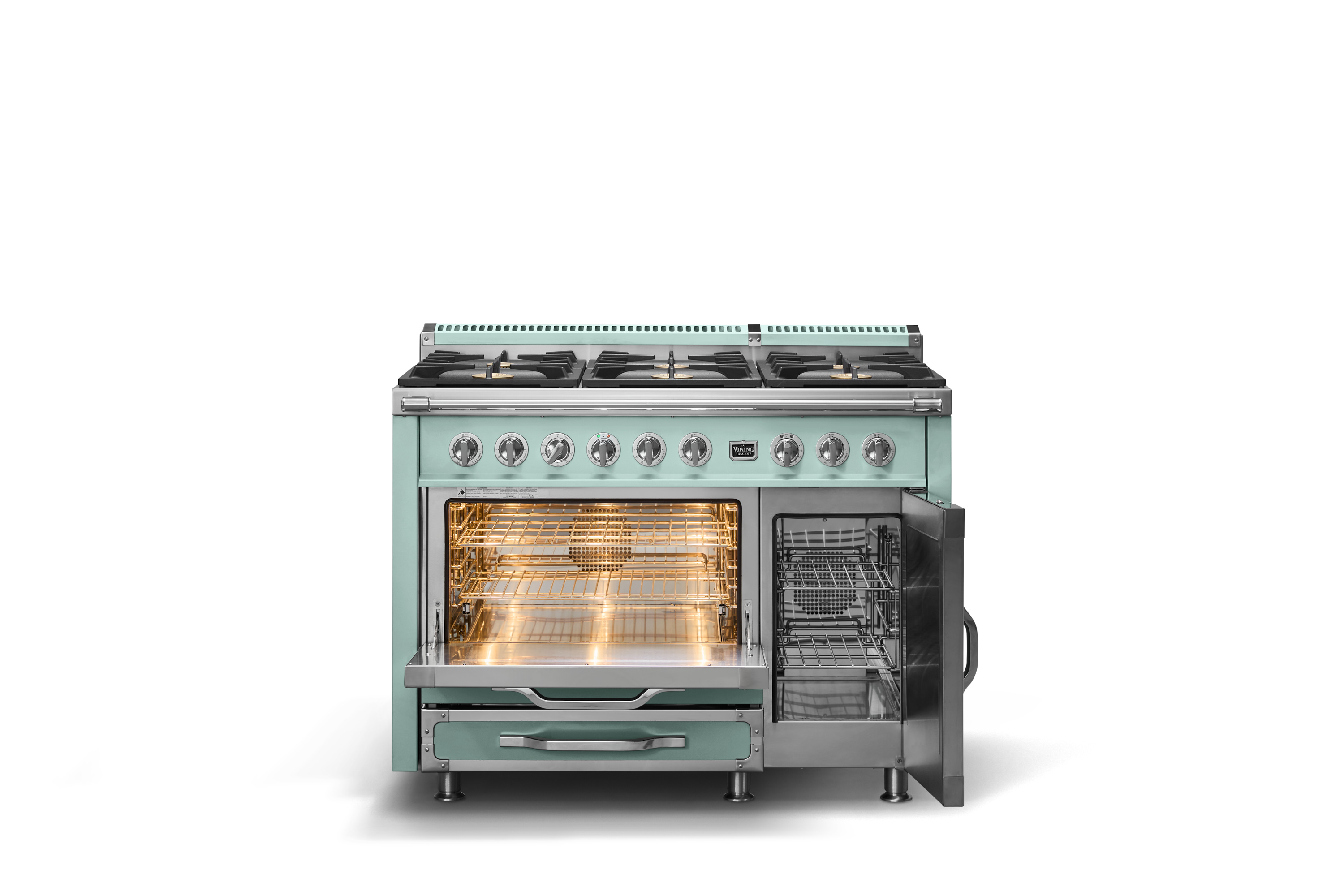 48"W. Tuscany Dual Fuel Range TVDR4816BSP