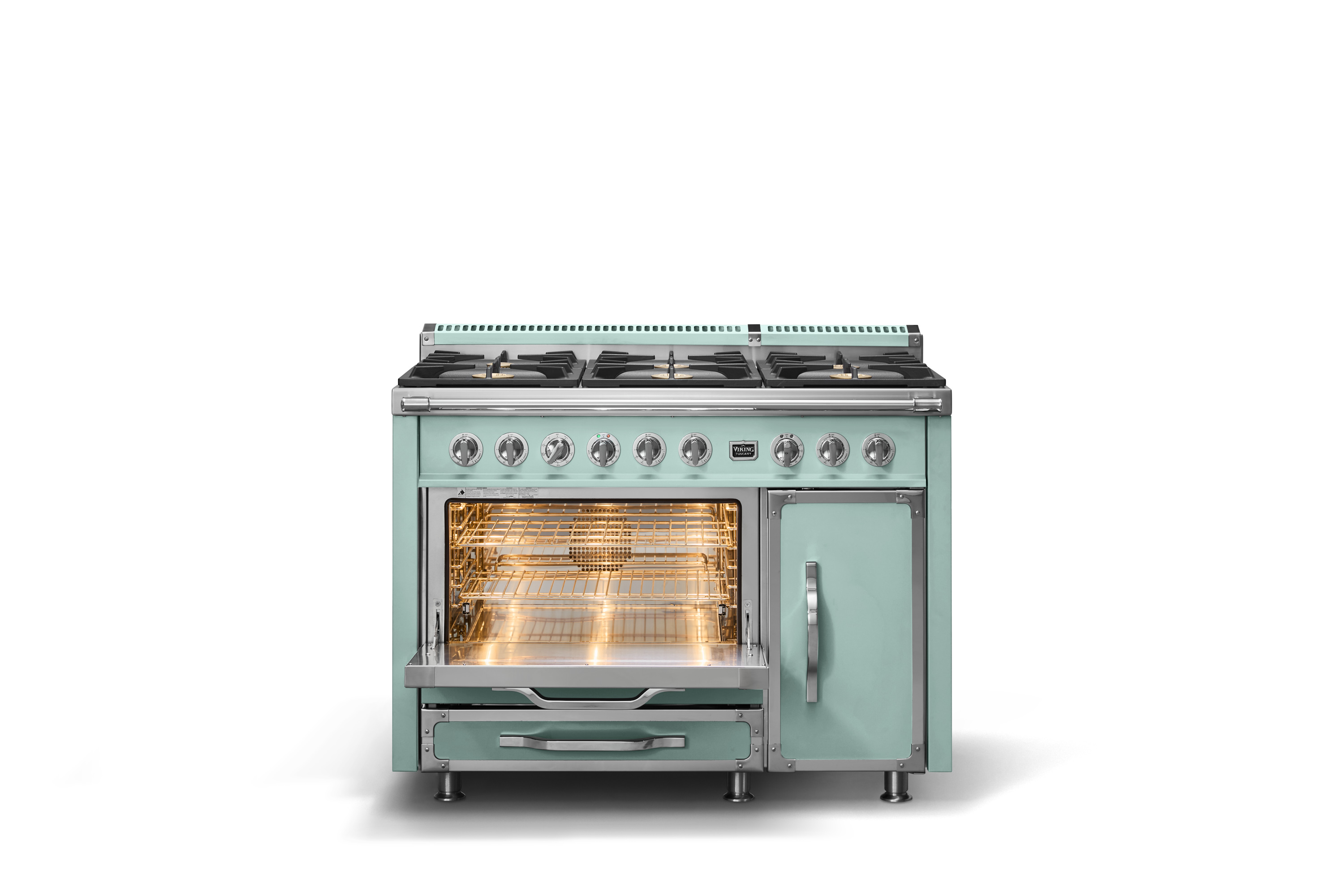 48"W. Tuscany Dual Fuel Range TVDR4816BSP
