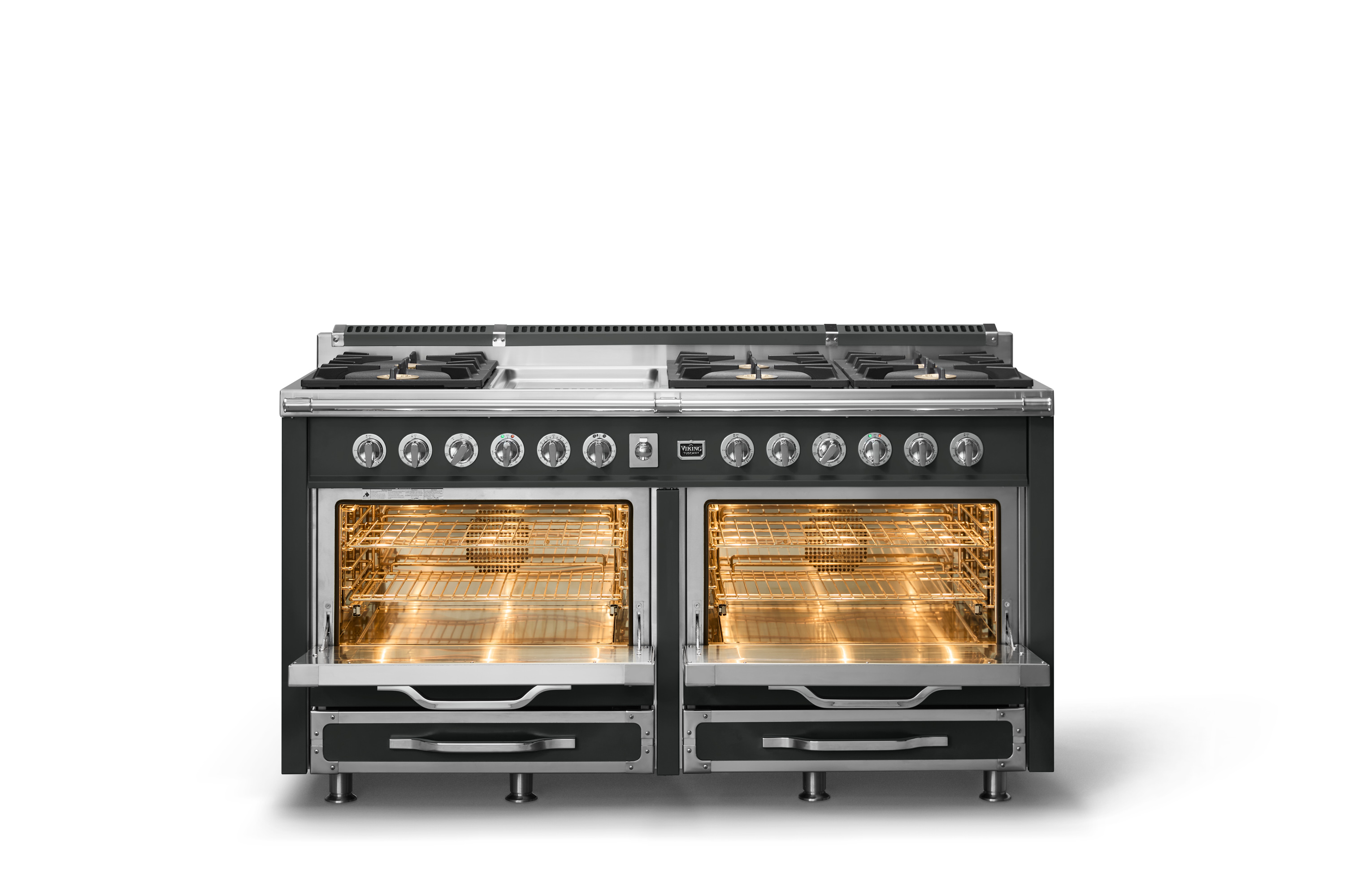 66"W. Tuscany Dual Fuel Range TVDR6616GAN