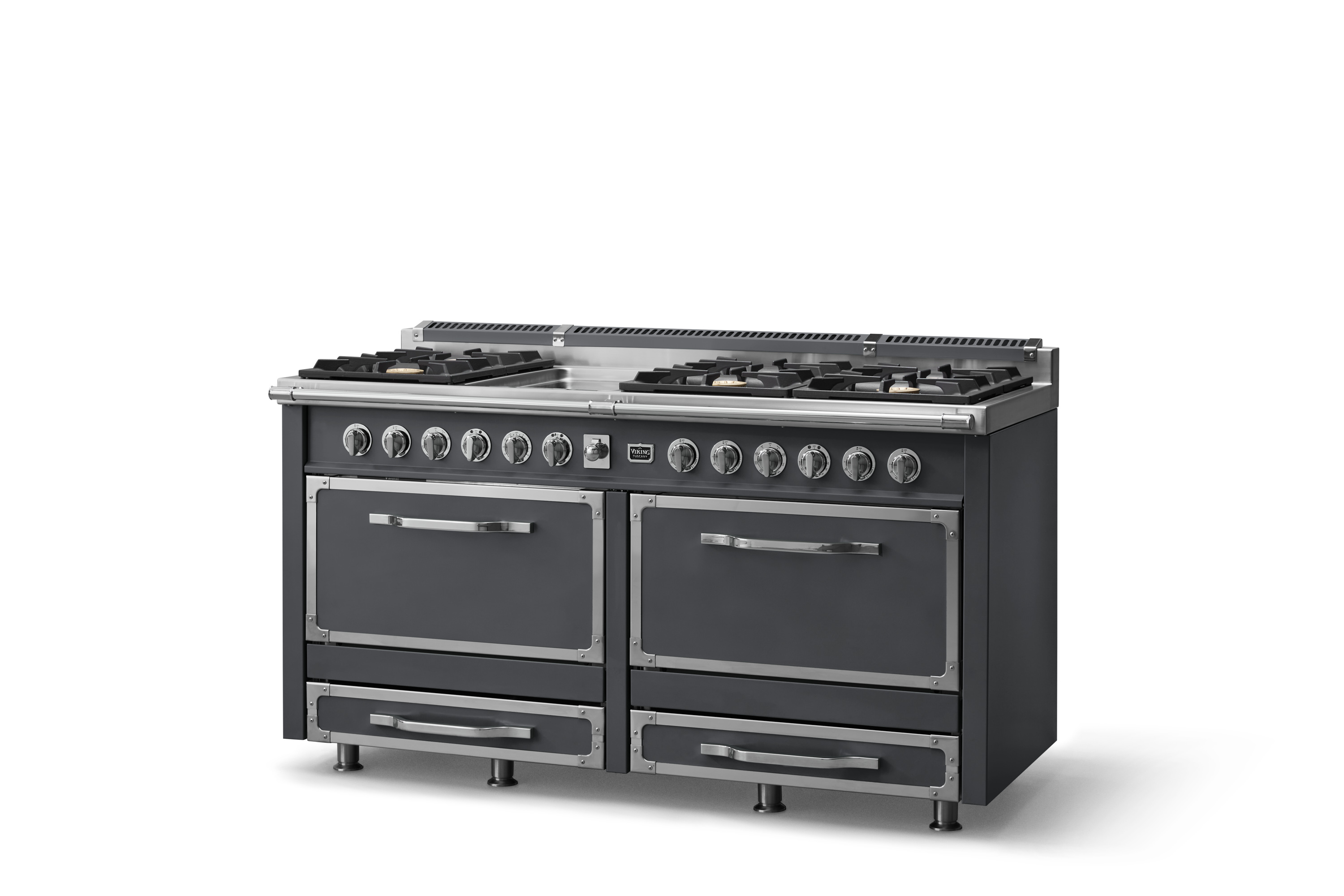 66"W. Tuscany Dual Fuel Range TVDR6616GCS