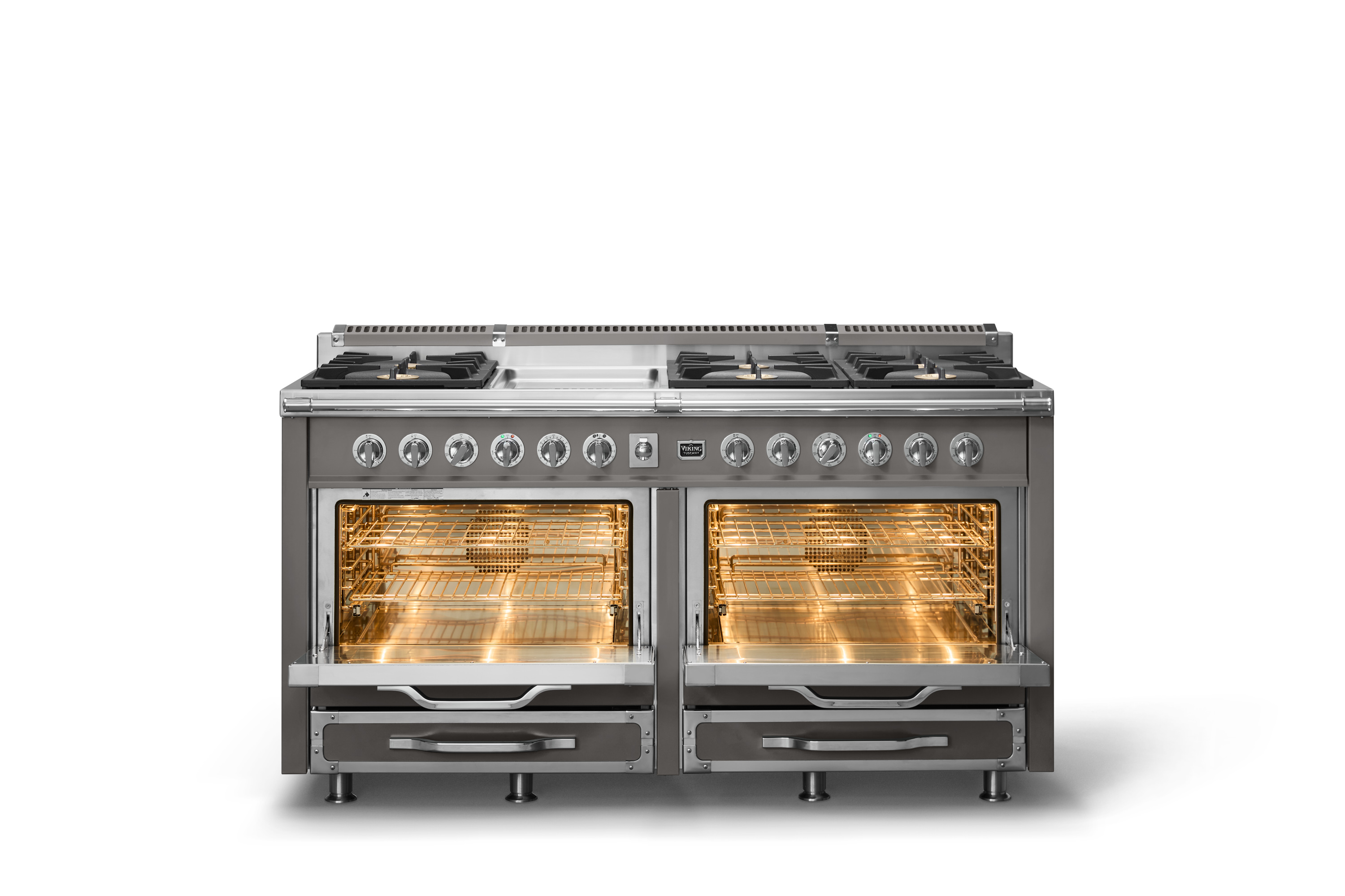 66"W. Tuscany Dual Fuel Range TVDR6616GDG