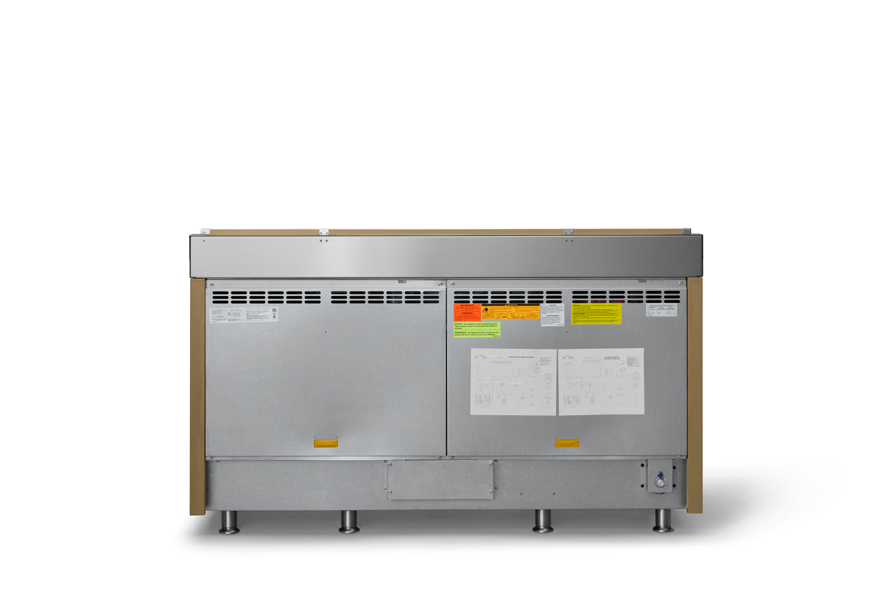 66"W. Tuscany Dual Fuel Range TVDR6616GGH