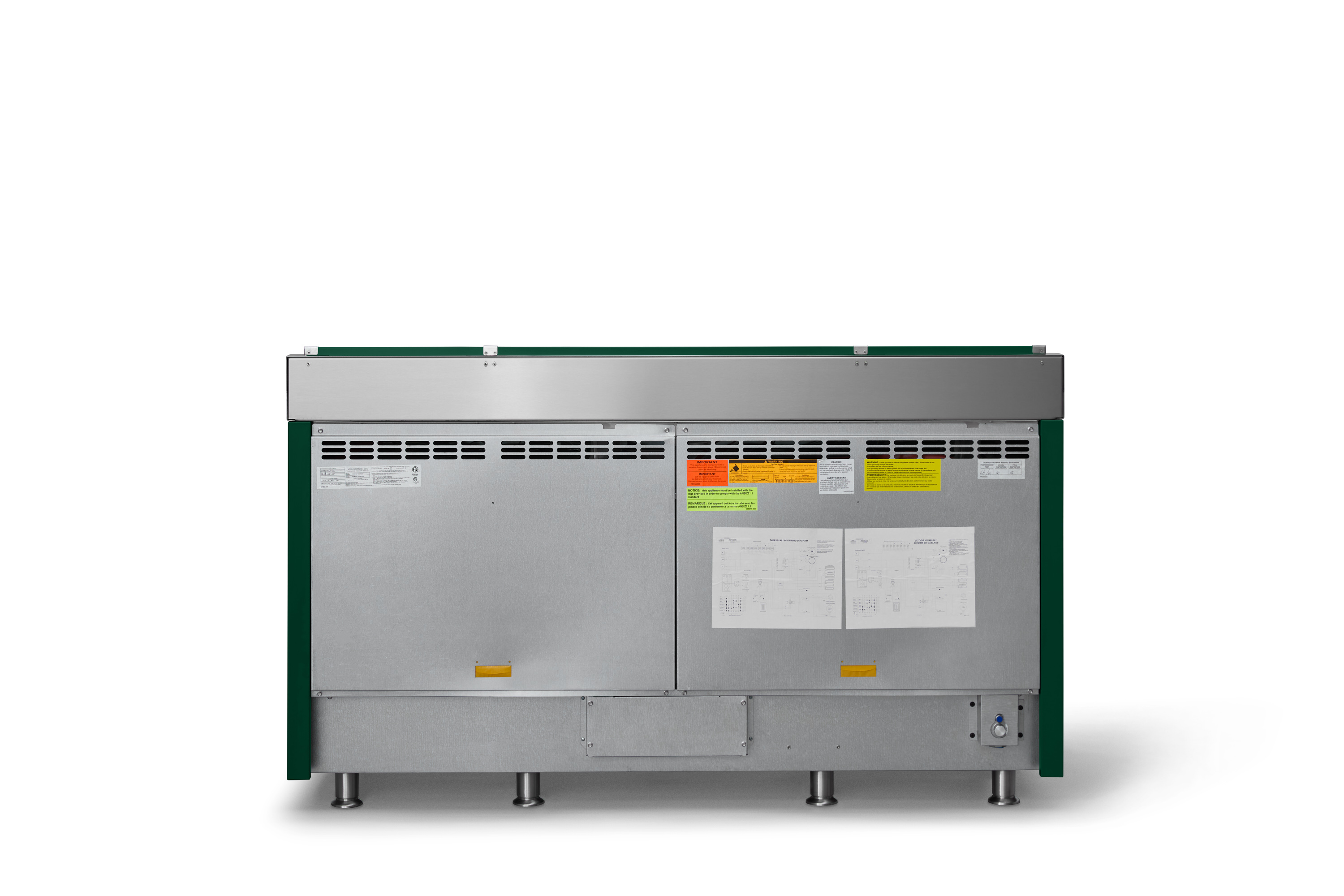 66"W. Tuscany Dual Fuel Range TVDR6616GIV