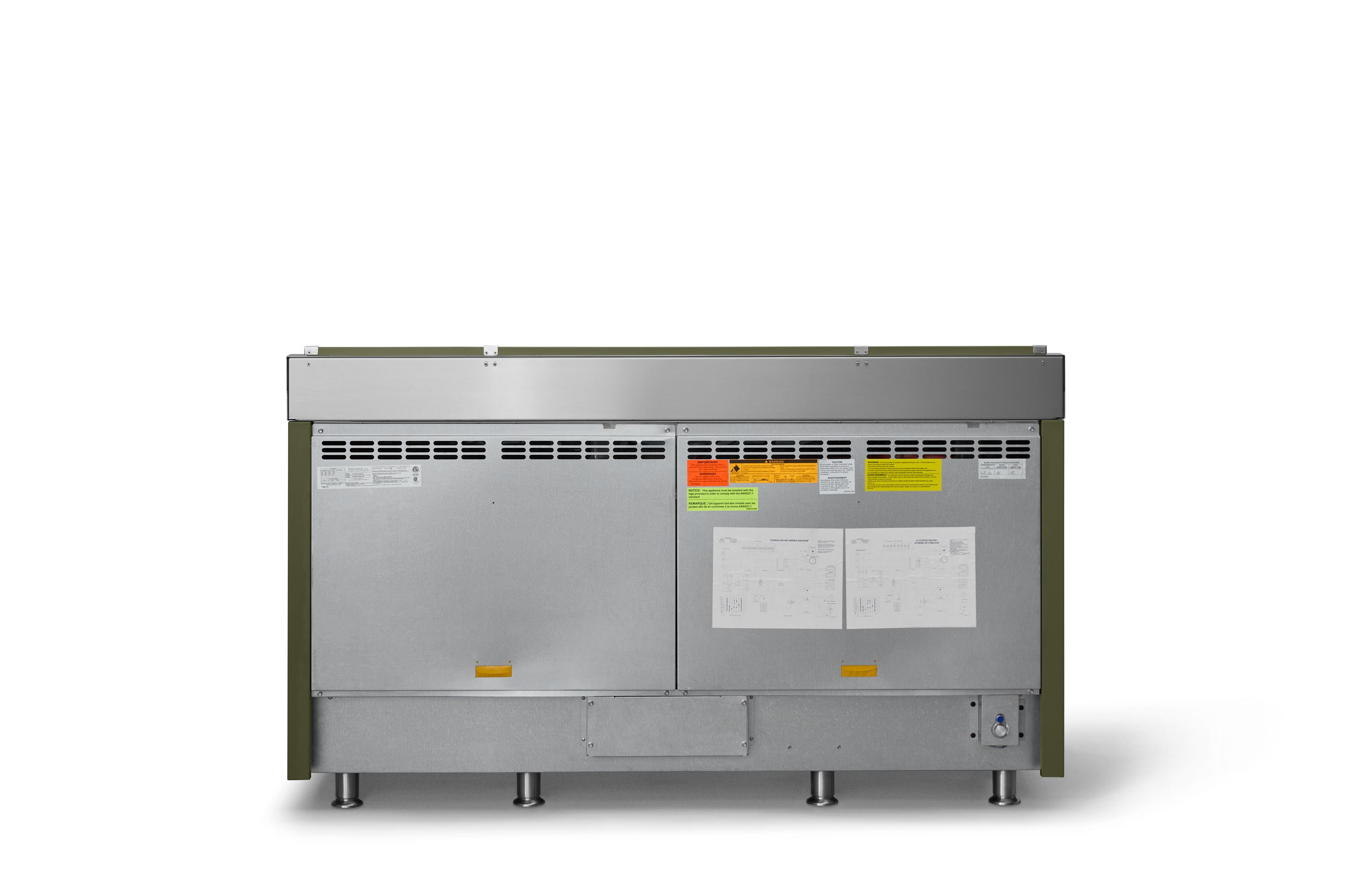 66"W. Tuscany Dual Fuel Range TVDR6616GMA