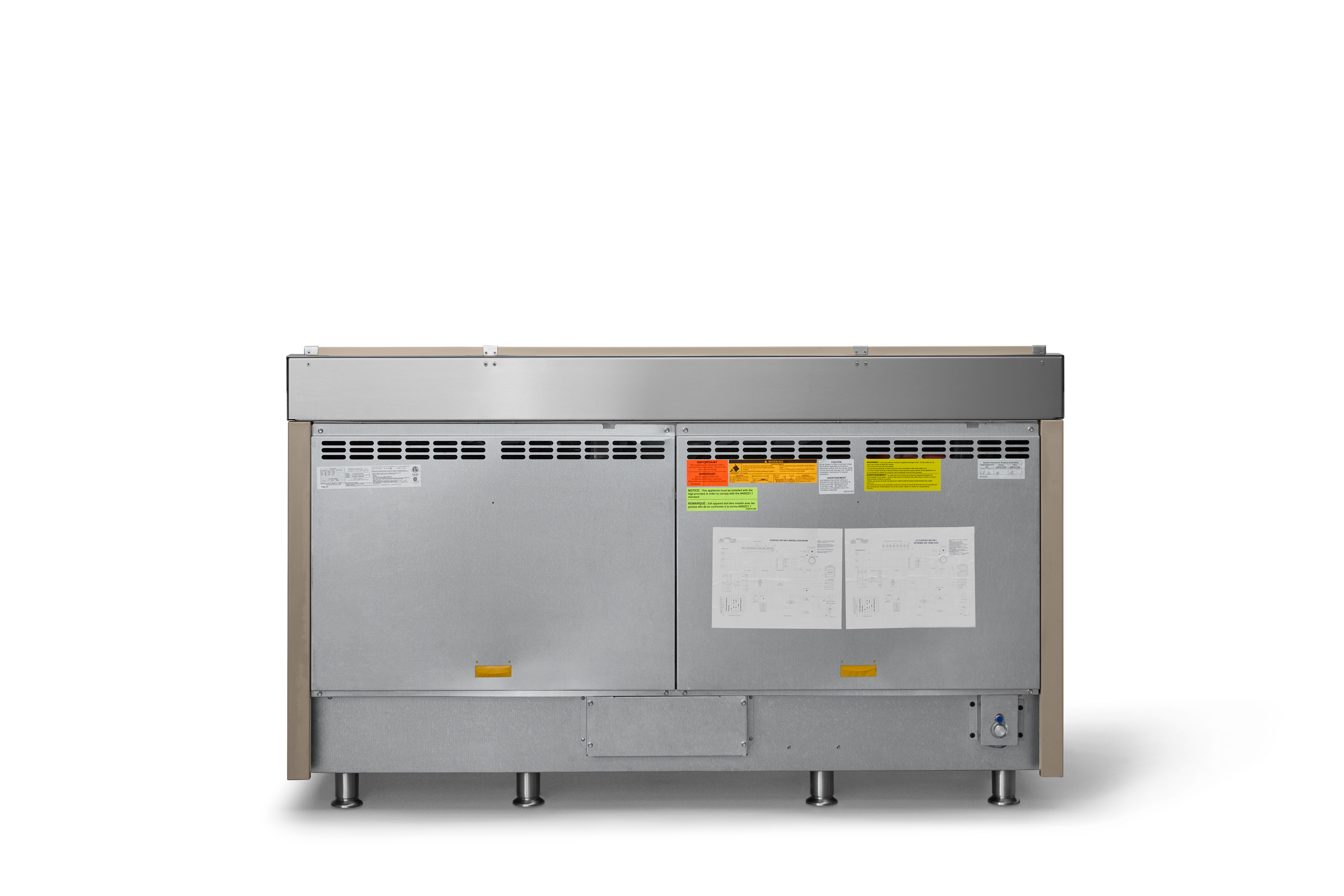 66"W. Tuscany Dual Fuel Range TVDR6616GNA