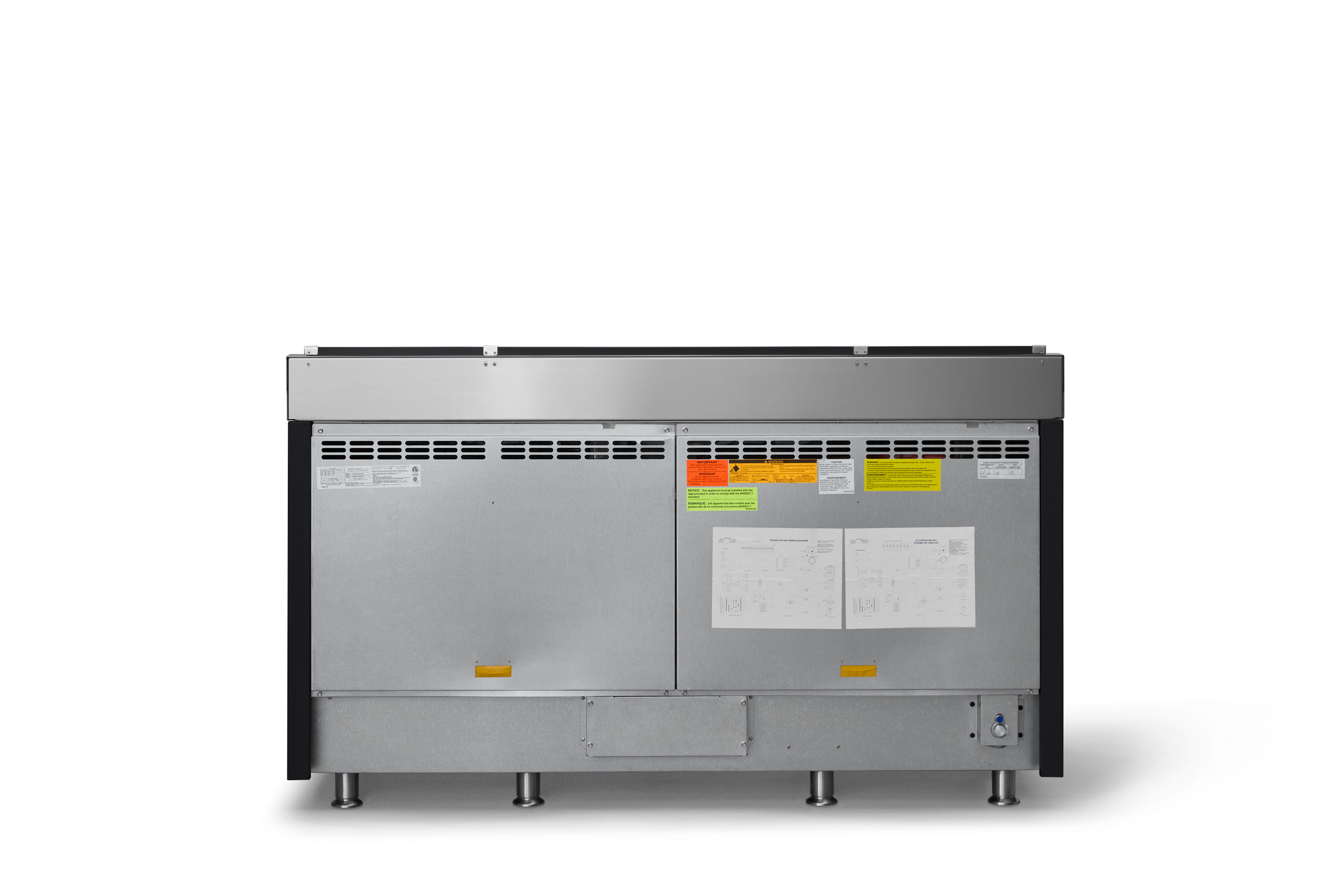 66"W. Tuscany Dual Fuel Range TVDR6616GON