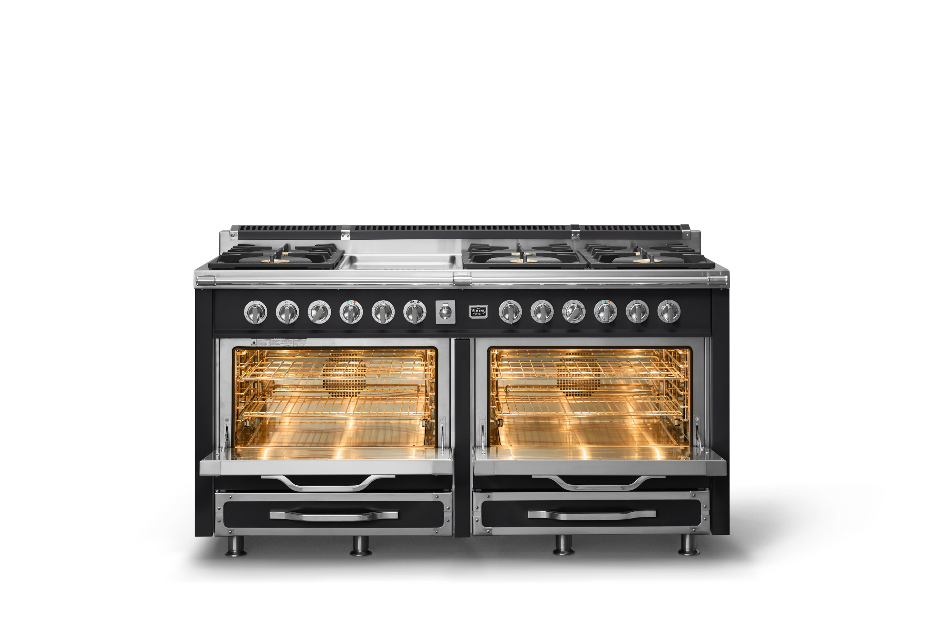 66"W. Tuscany Dual Fuel Range TVDR6616GON