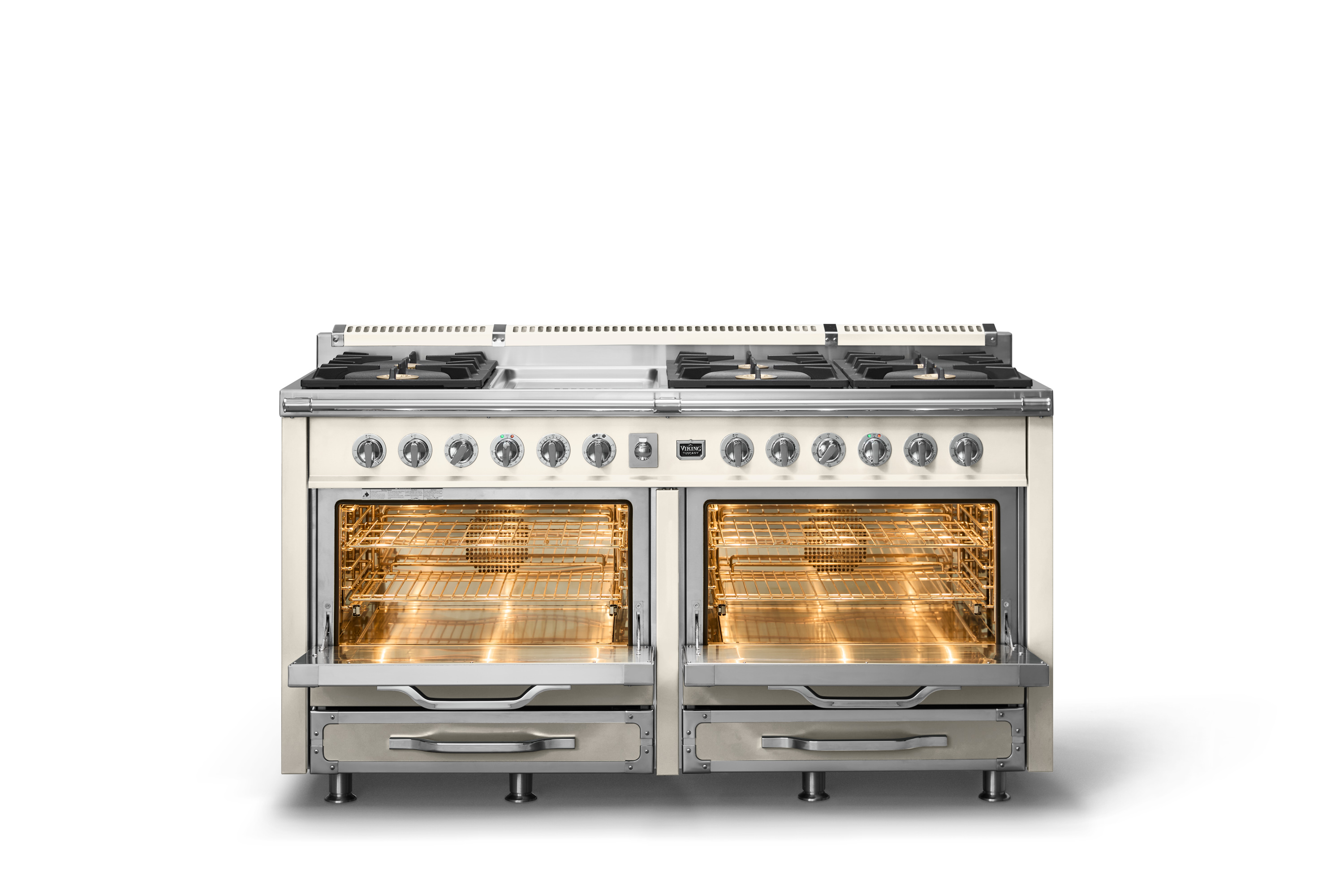 66"W. Tuscany Dual Fuel Range TVDR6616GPW