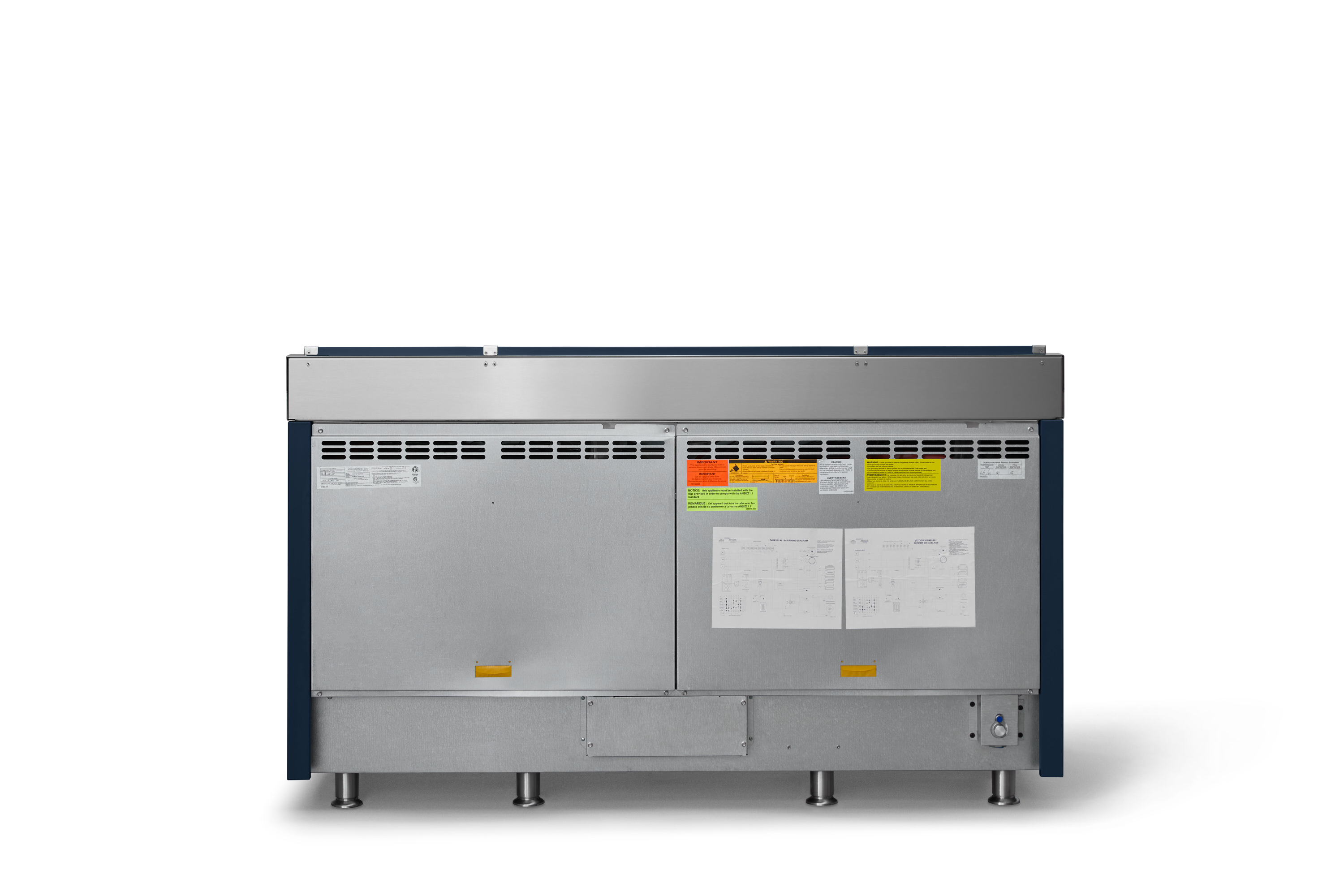66"W. Tuscany Dual Fuel Range TVDR6616GSB