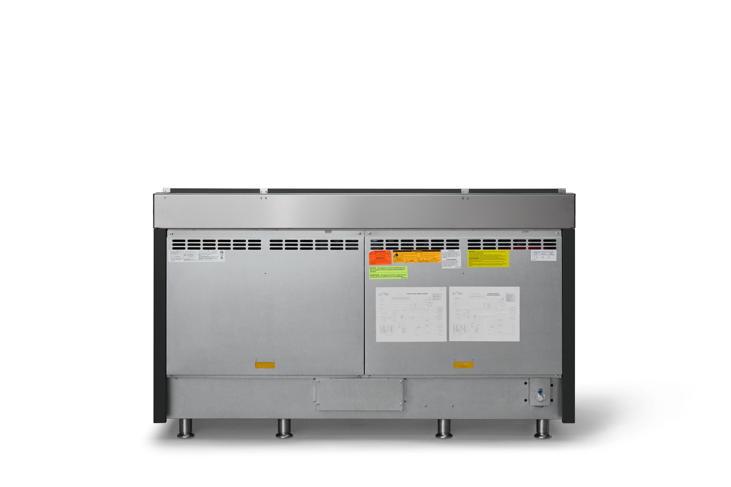 66"W. Tuscany Dual Fuel Range TVDR6616IAN
