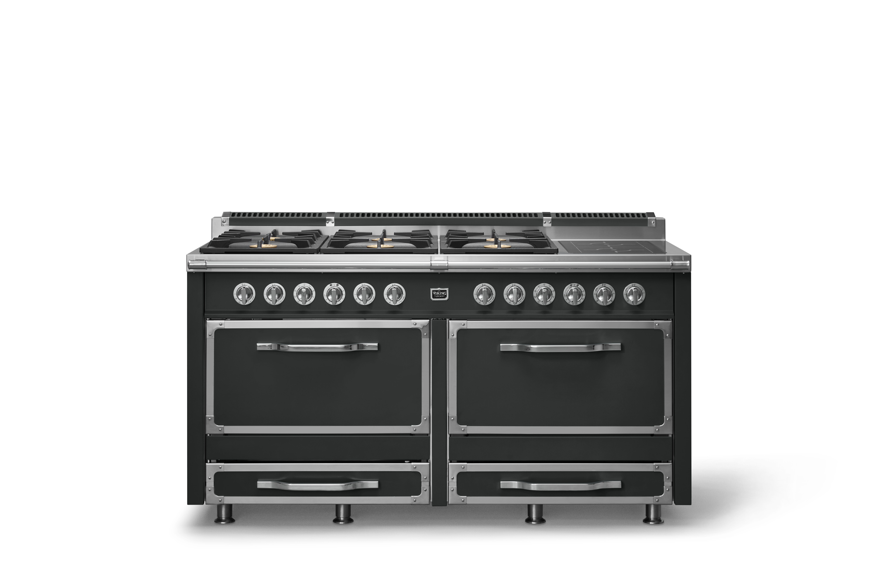 66"W. Tuscany Dual Fuel Range TVDR6616ICS