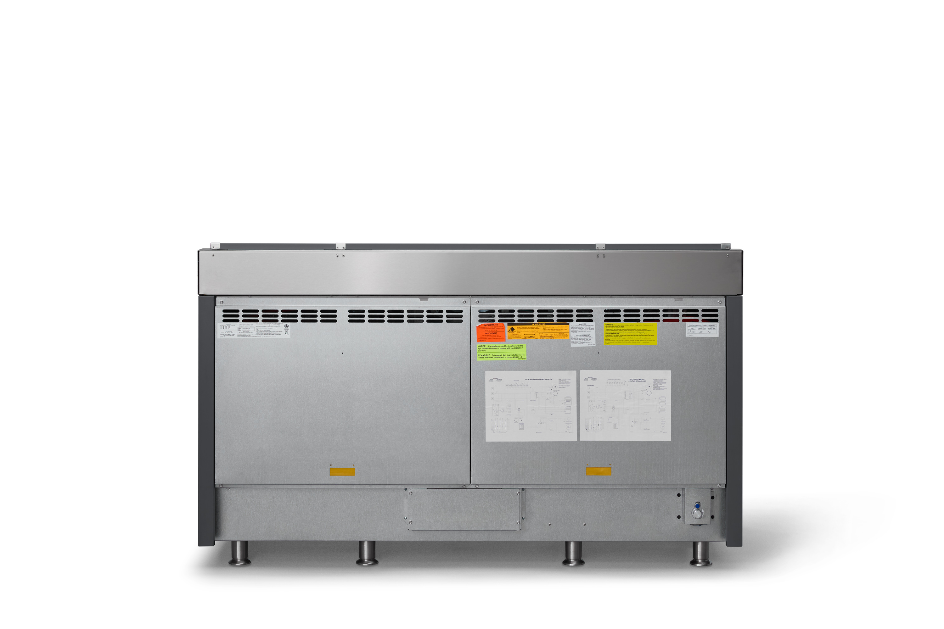 66"W. Tuscany Dual Fuel Range TVDR6616ICS