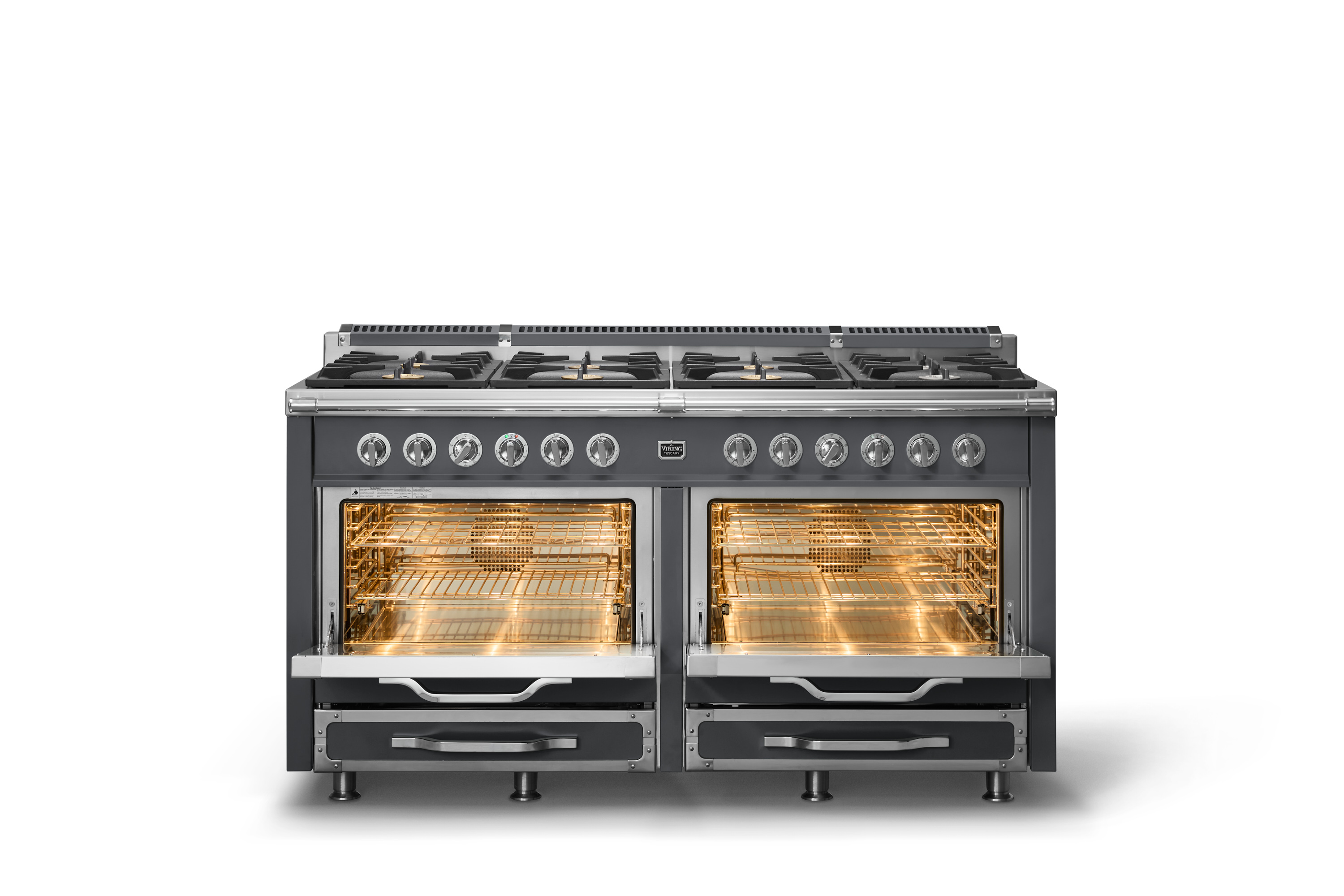 66"W. Tuscany Dual Fuel Range TVDR6616ICS