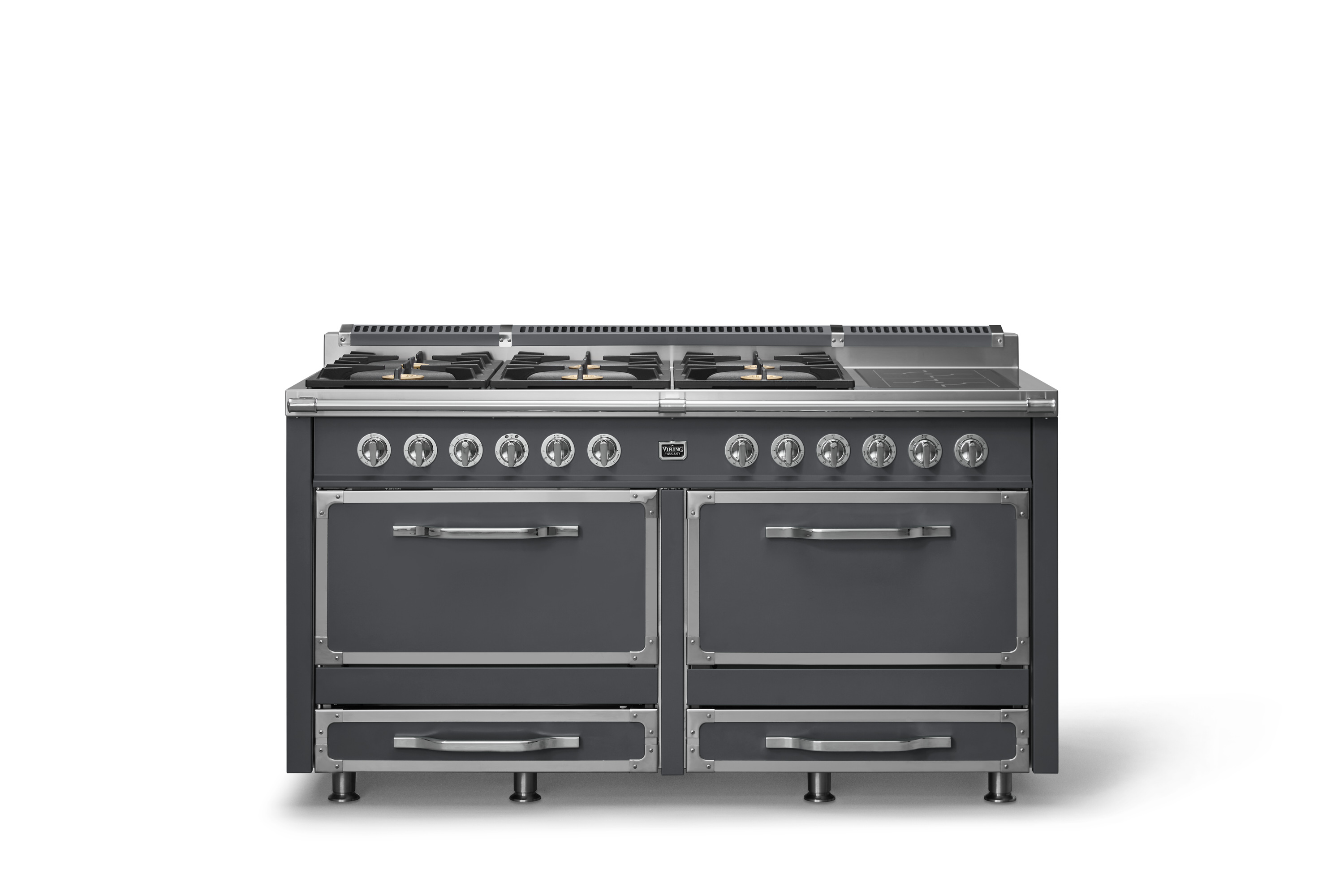 66"W. Tuscany Dual Fuel Range TVDR6616ICS