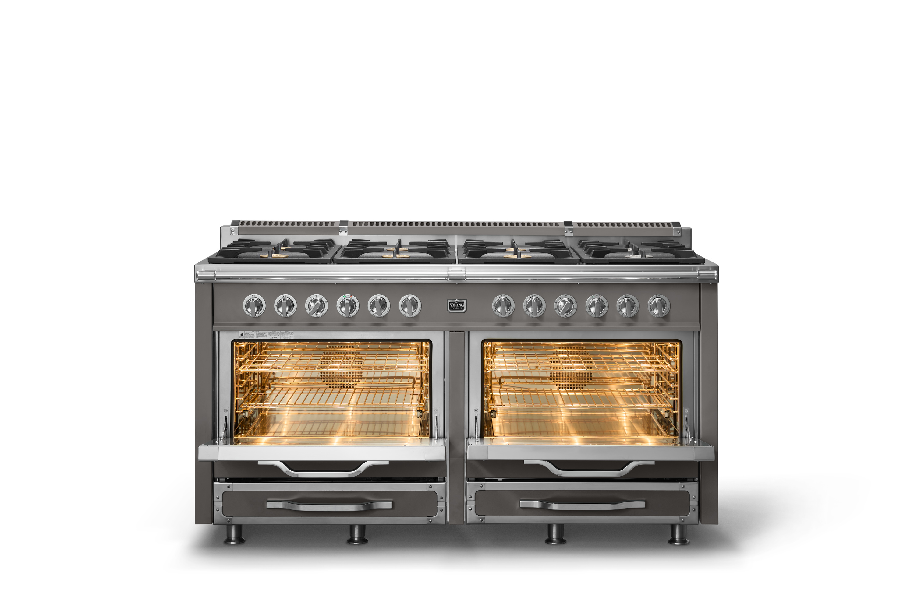66"W. Tuscany Dual Fuel Range TVDR6616IDG