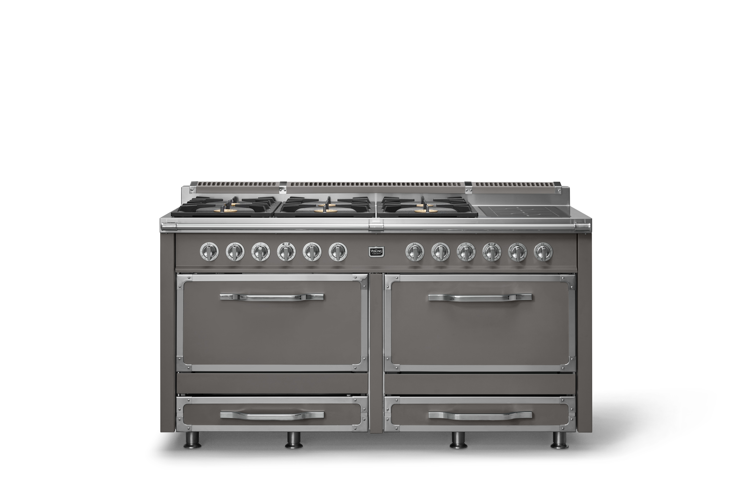 66"W. Tuscany Dual Fuel Range TVDR6616IDG