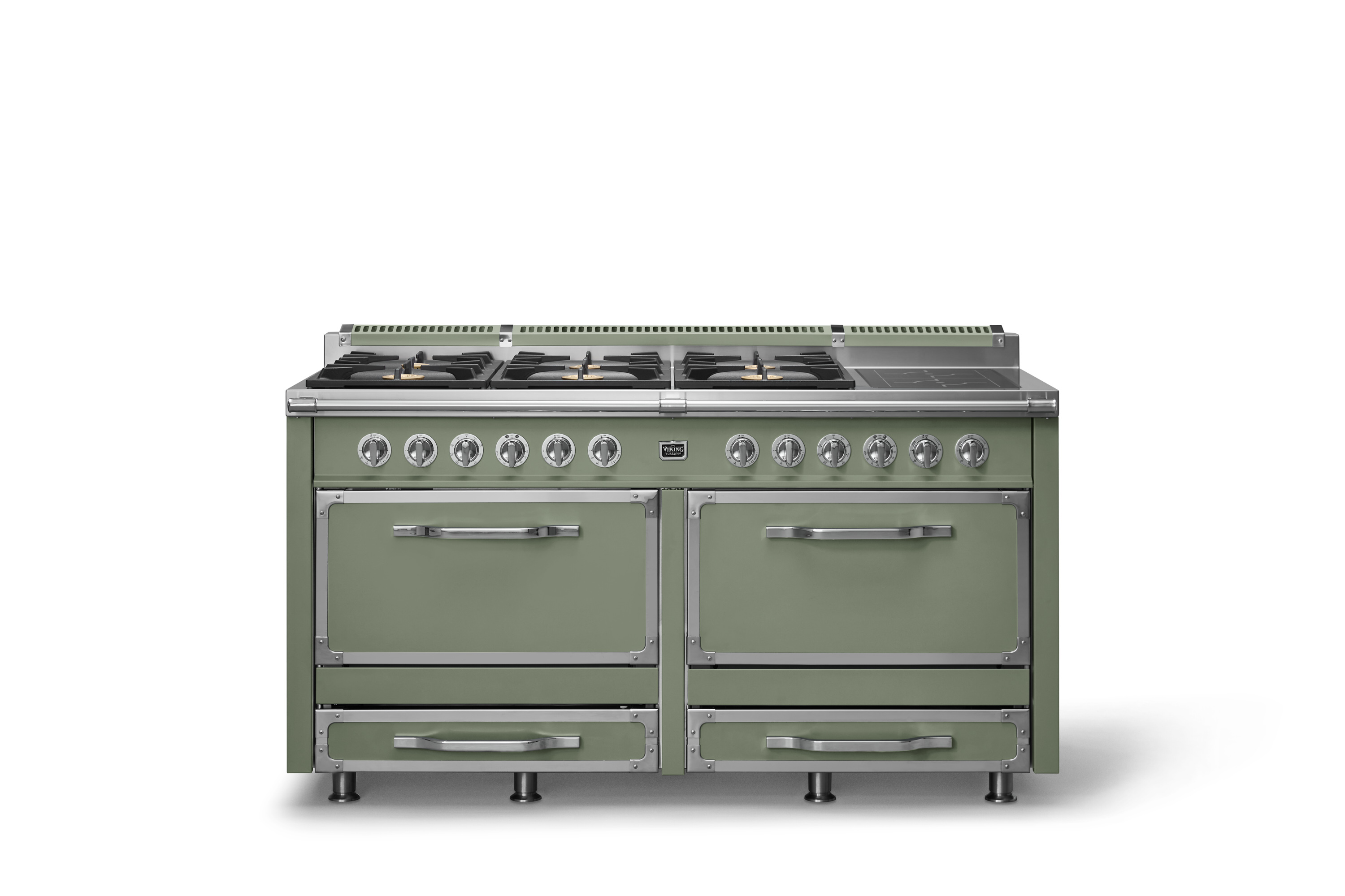 66"W. Tuscany Dual Fuel Range TVDR6616ICS