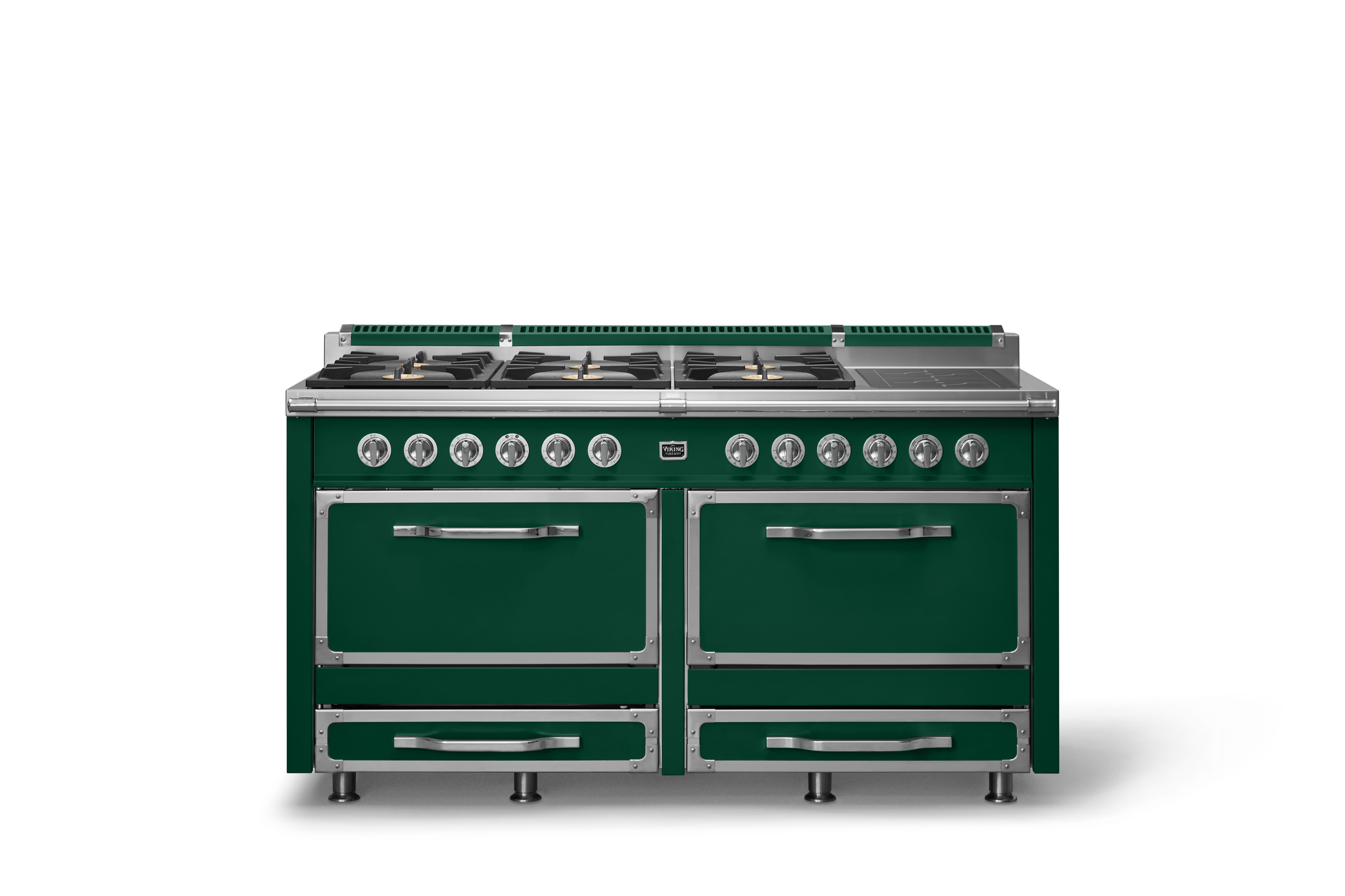 66"W. Tuscany Dual Fuel Range TVDR6616ICS