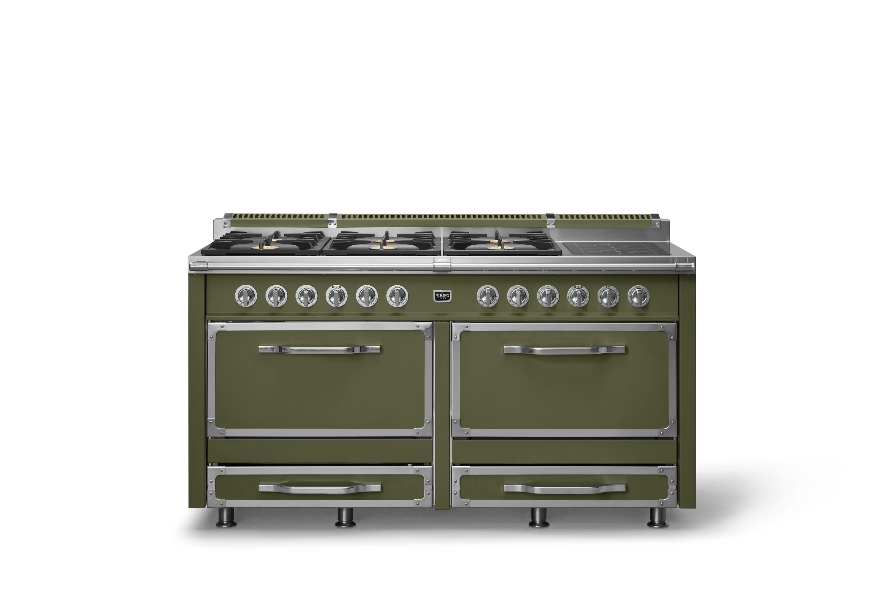 66"W. Tuscany Dual Fuel Range TVDR6616ICS