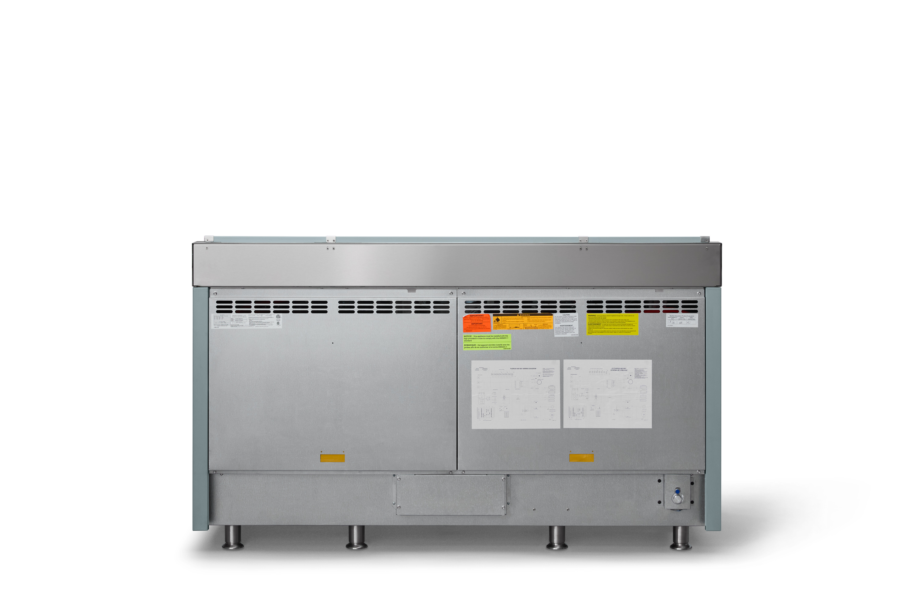 66"W. Tuscany Dual Fuel Range TVDR6616INS