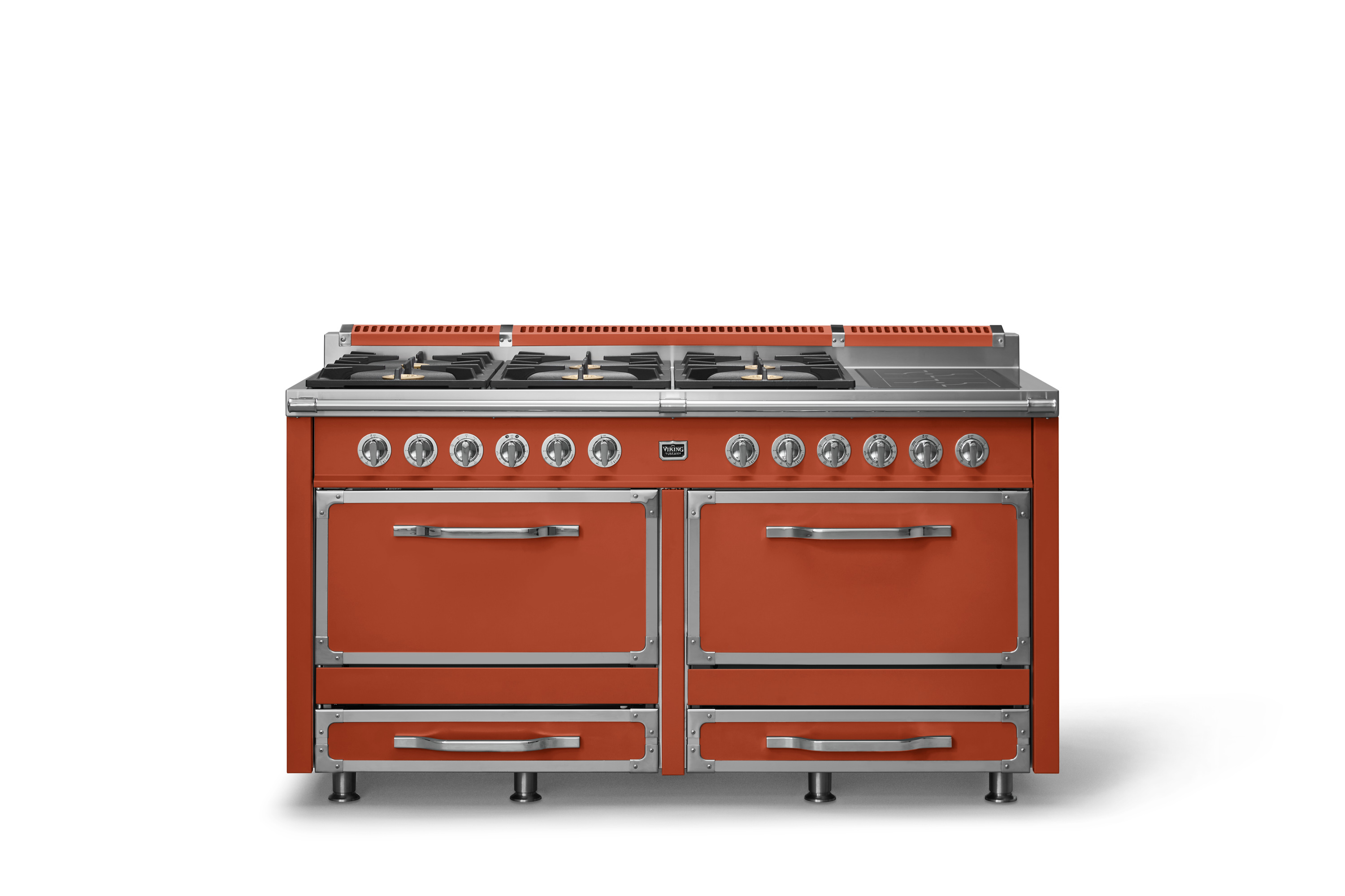 66"W. Tuscany Dual Fuel Range TVDR6616ICS