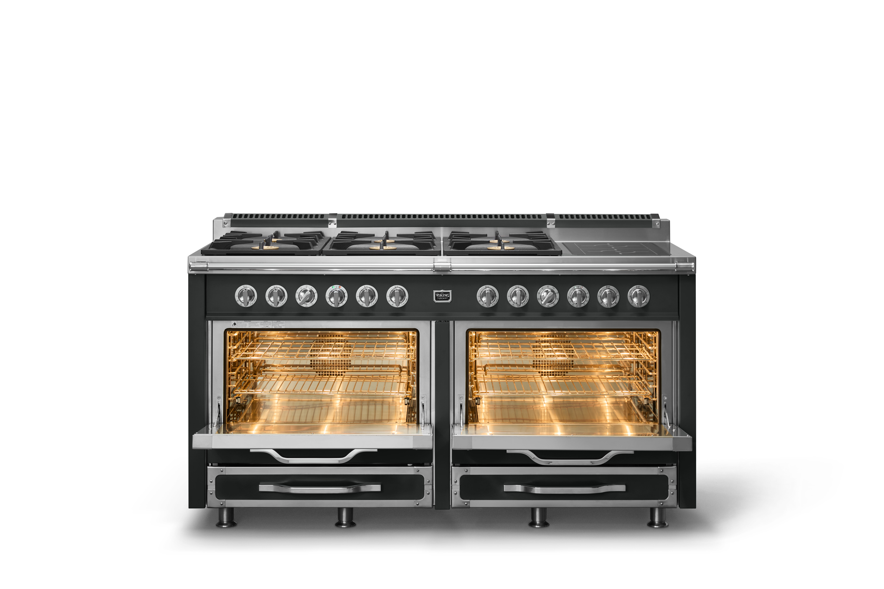 66"W. Tuscany Dual Fuel Range TVDR6618BAN