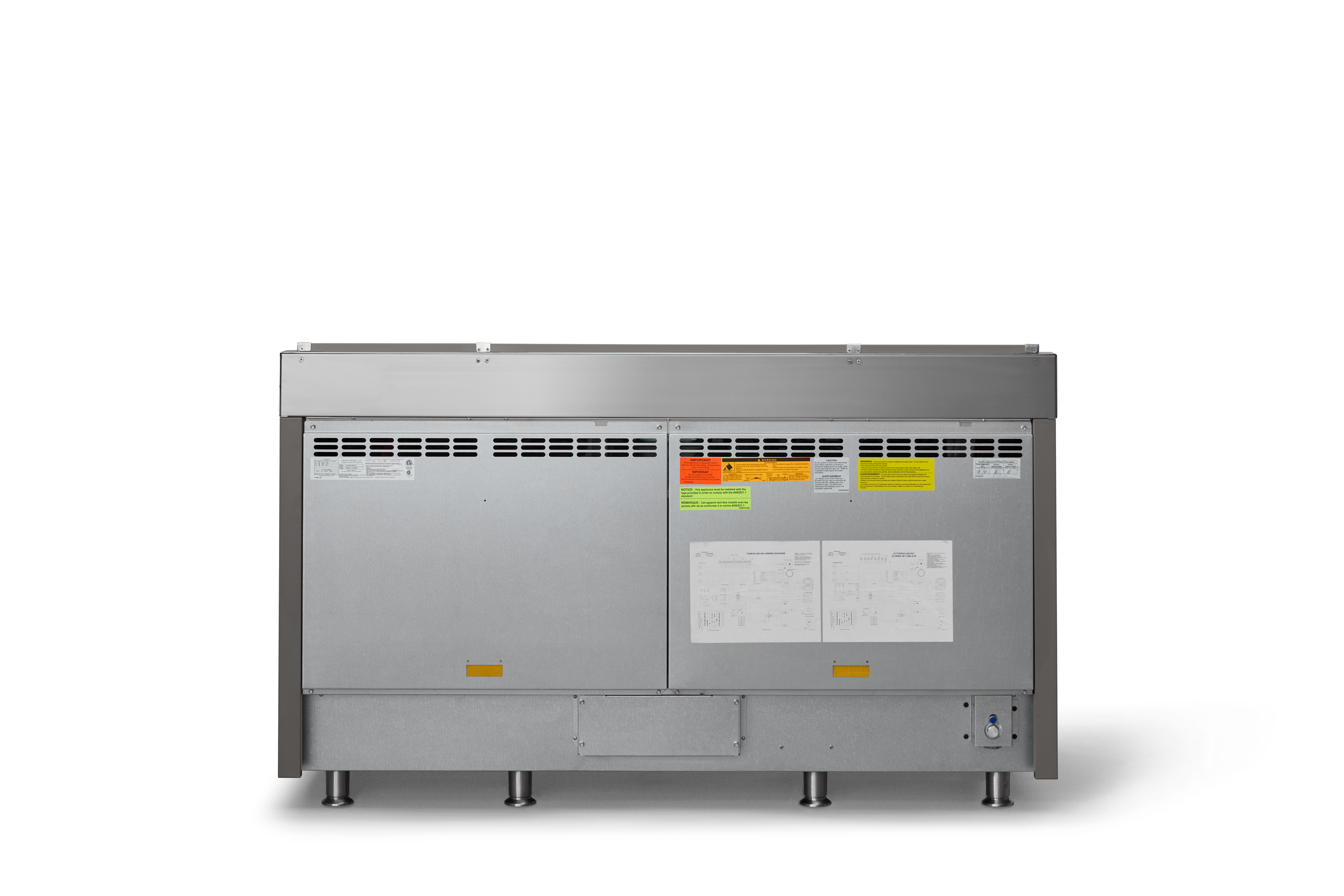 66"W. Tuscany Dual Fuel Range TVDR6618BDG