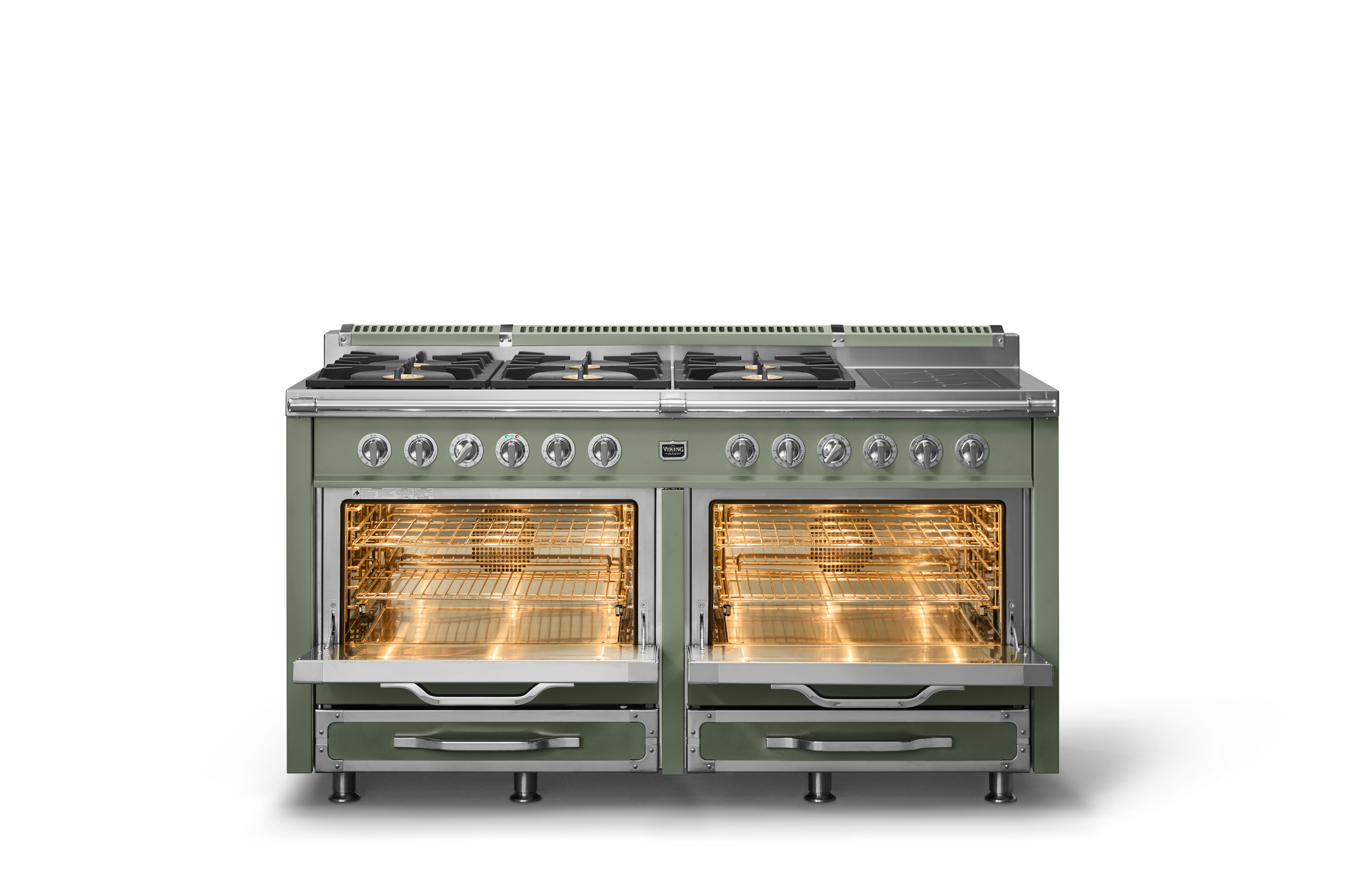 66"W. Tuscany Dual Fuel Range TVDR6618BEU