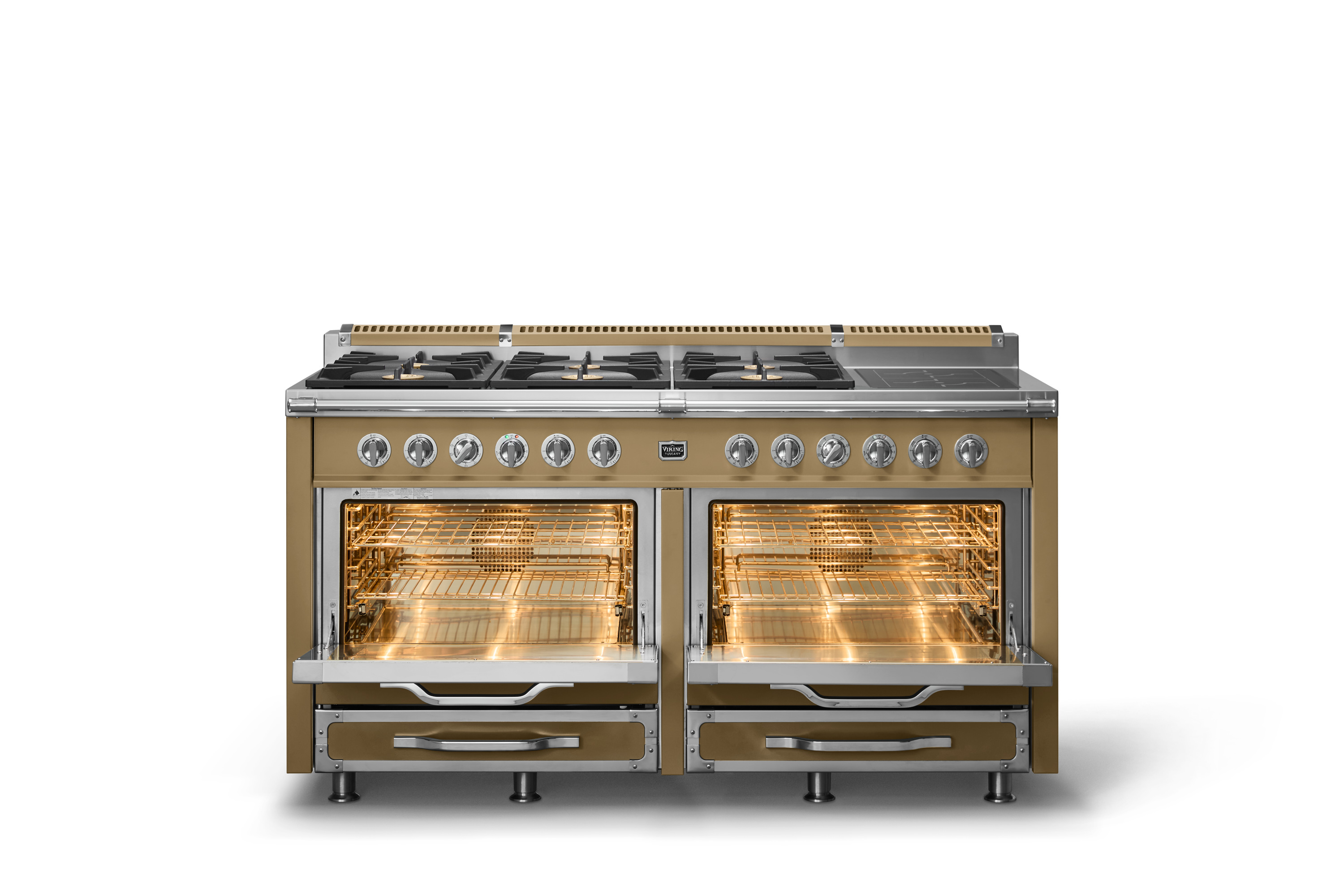 66"W. Tuscany Dual Fuel Range TVDR6618BGH