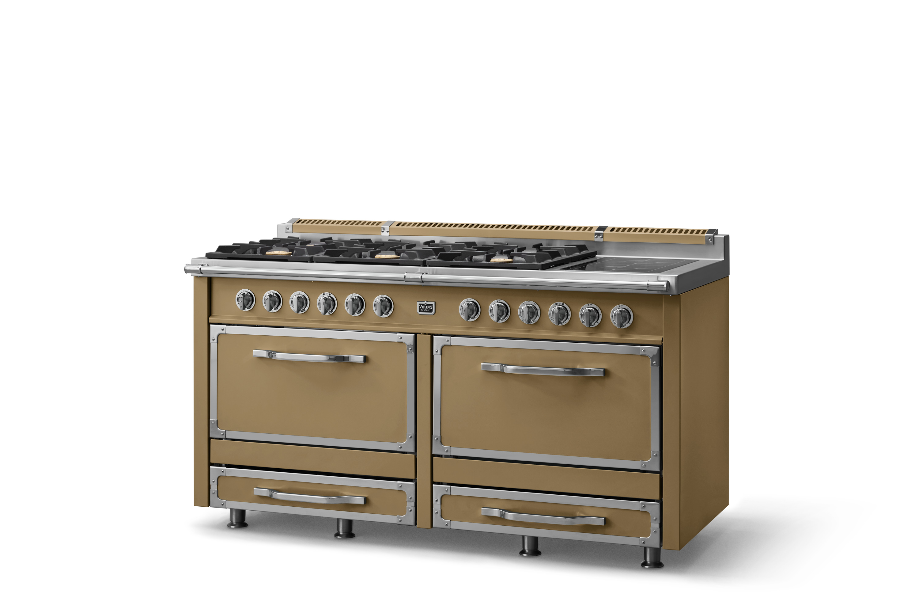 66"W. Tuscany Dual Fuel Range TVDR6618BGH