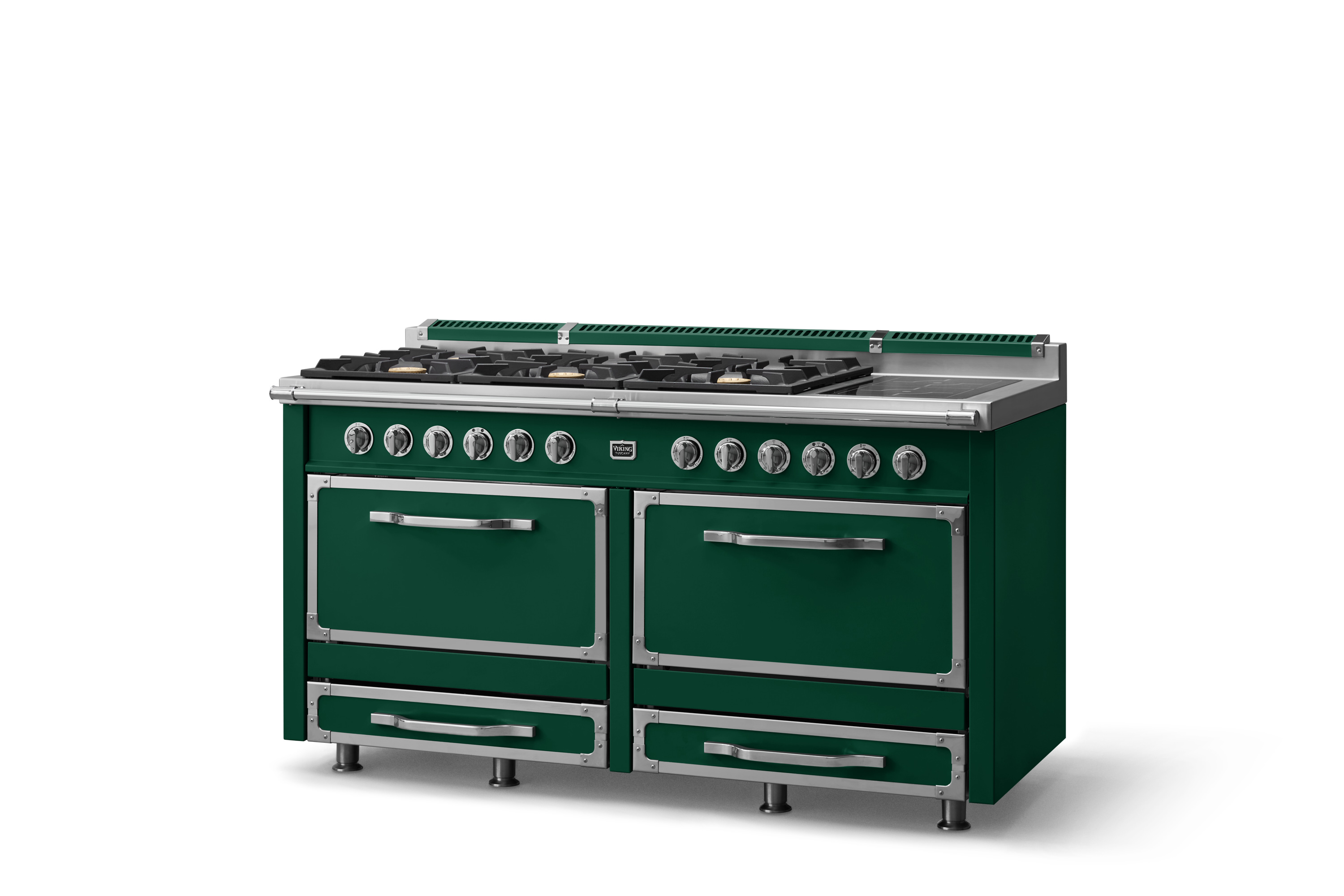 66"W. Tuscany Dual Fuel Range TVDR6618BIV