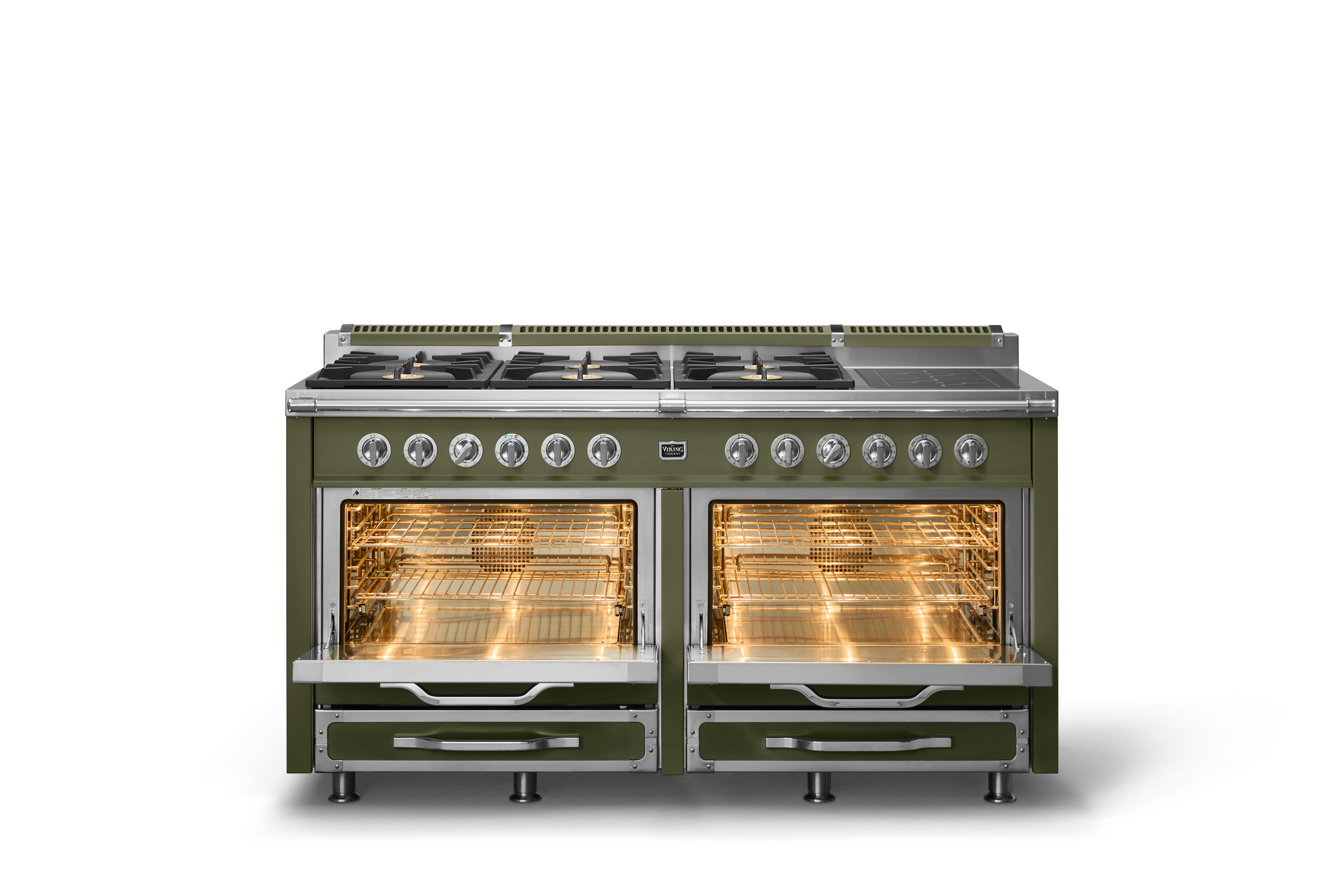 66"W. Tuscany Dual Fuel Range TVDR6618BMA