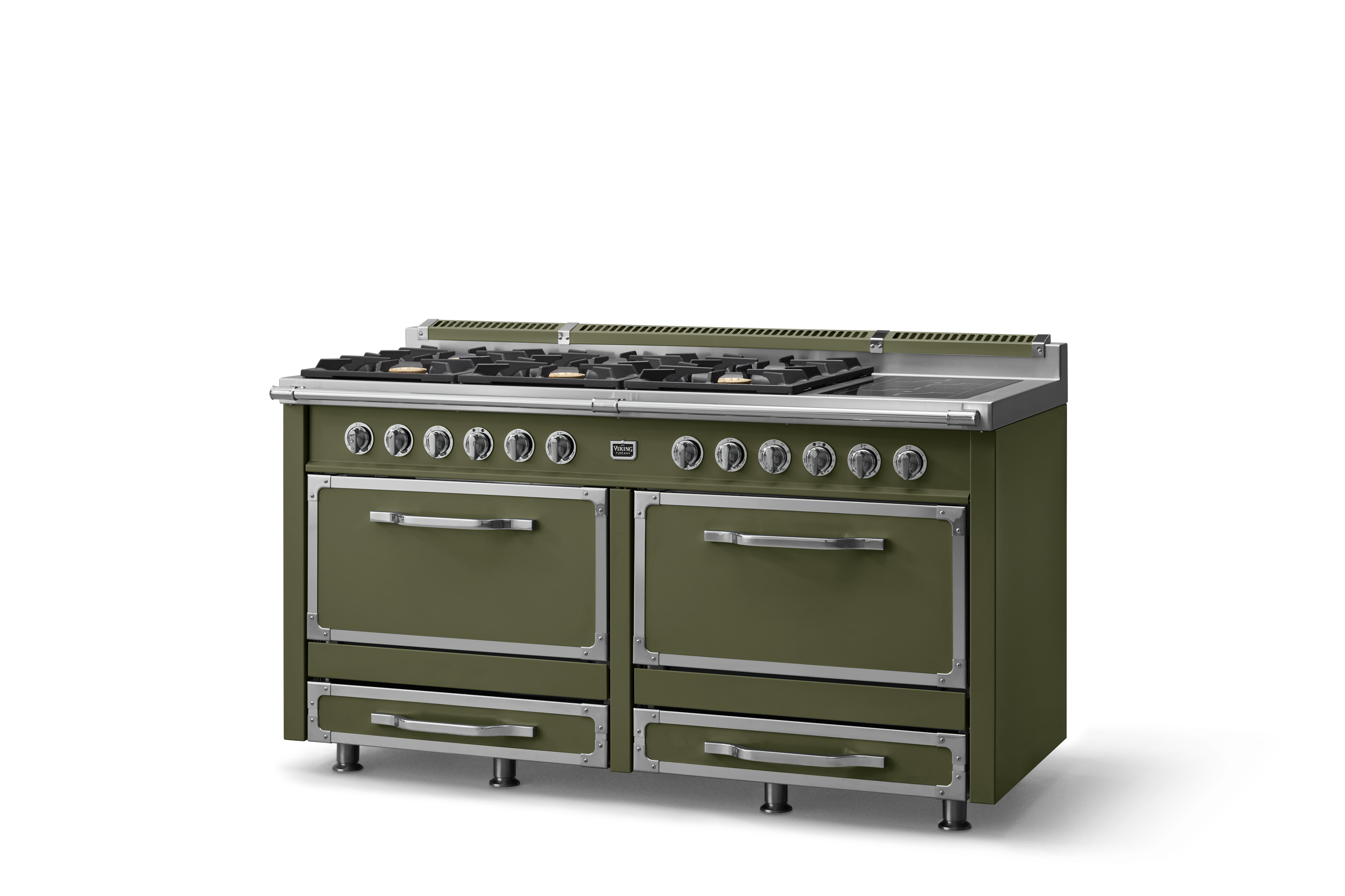 66"W. Tuscany Dual Fuel Range TVDR6618BMA