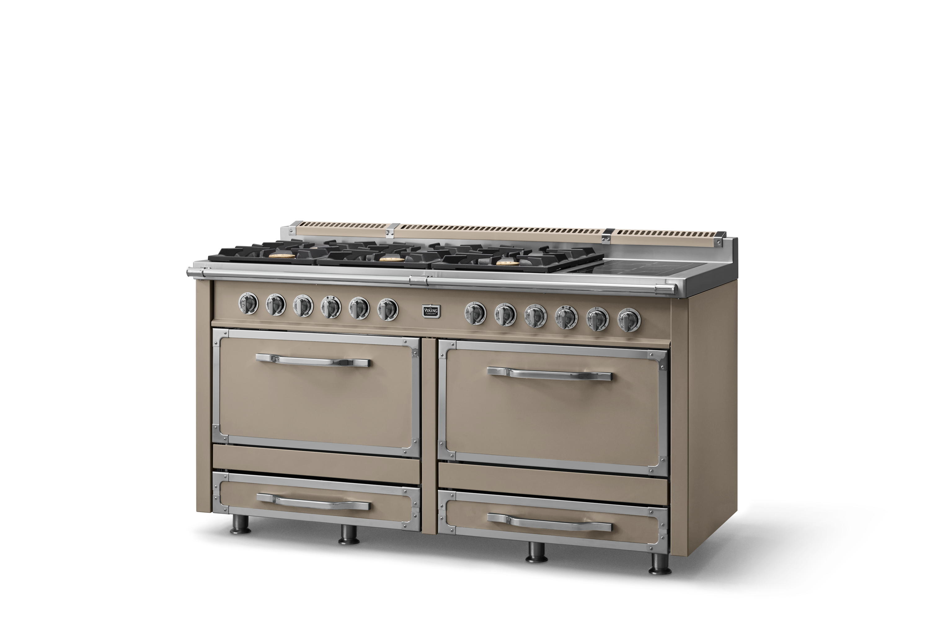 66"W. Tuscany Dual Fuel Range TVDR6616ICS