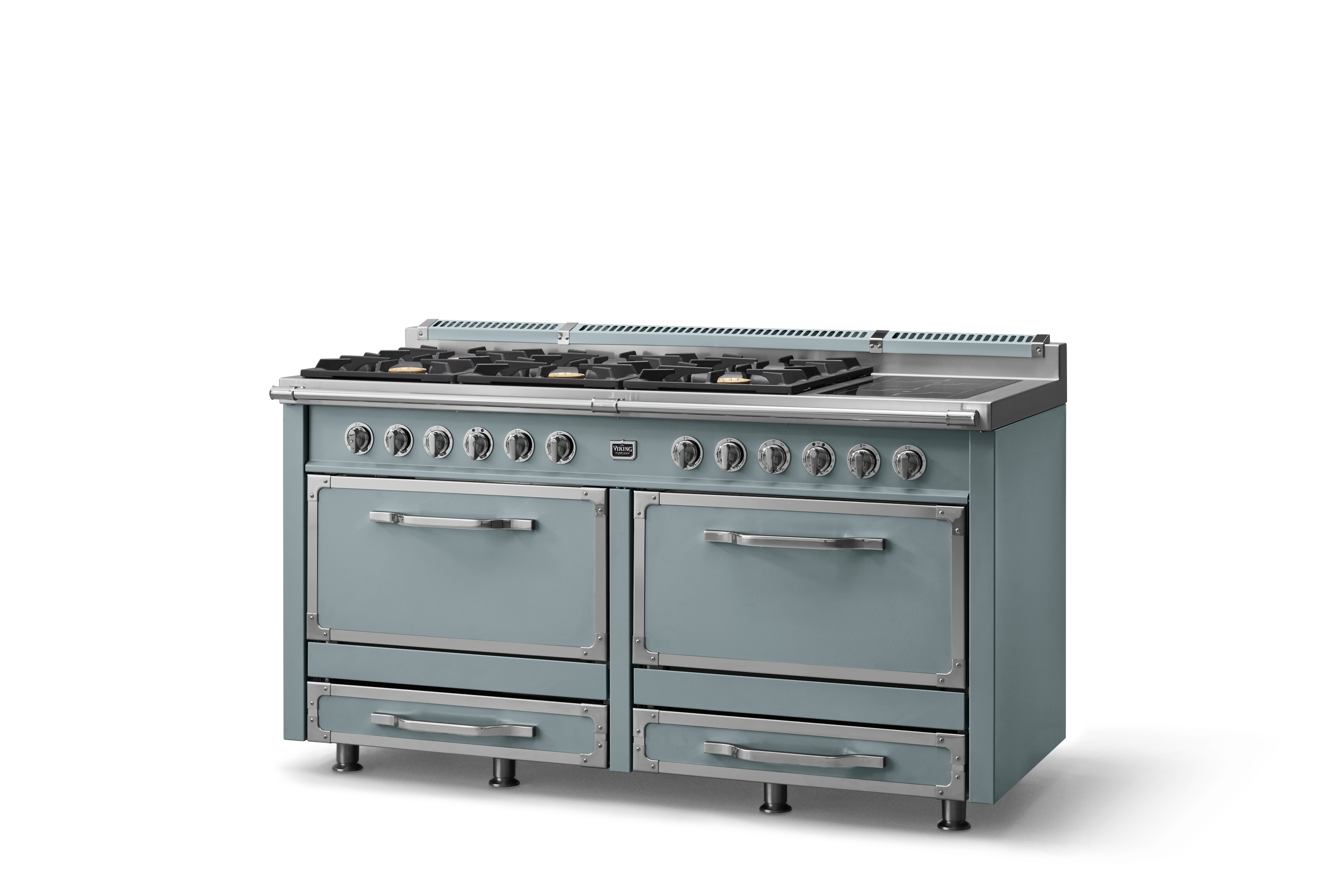 66"W. Tuscany Dual Fuel Range TVDR6618BNS