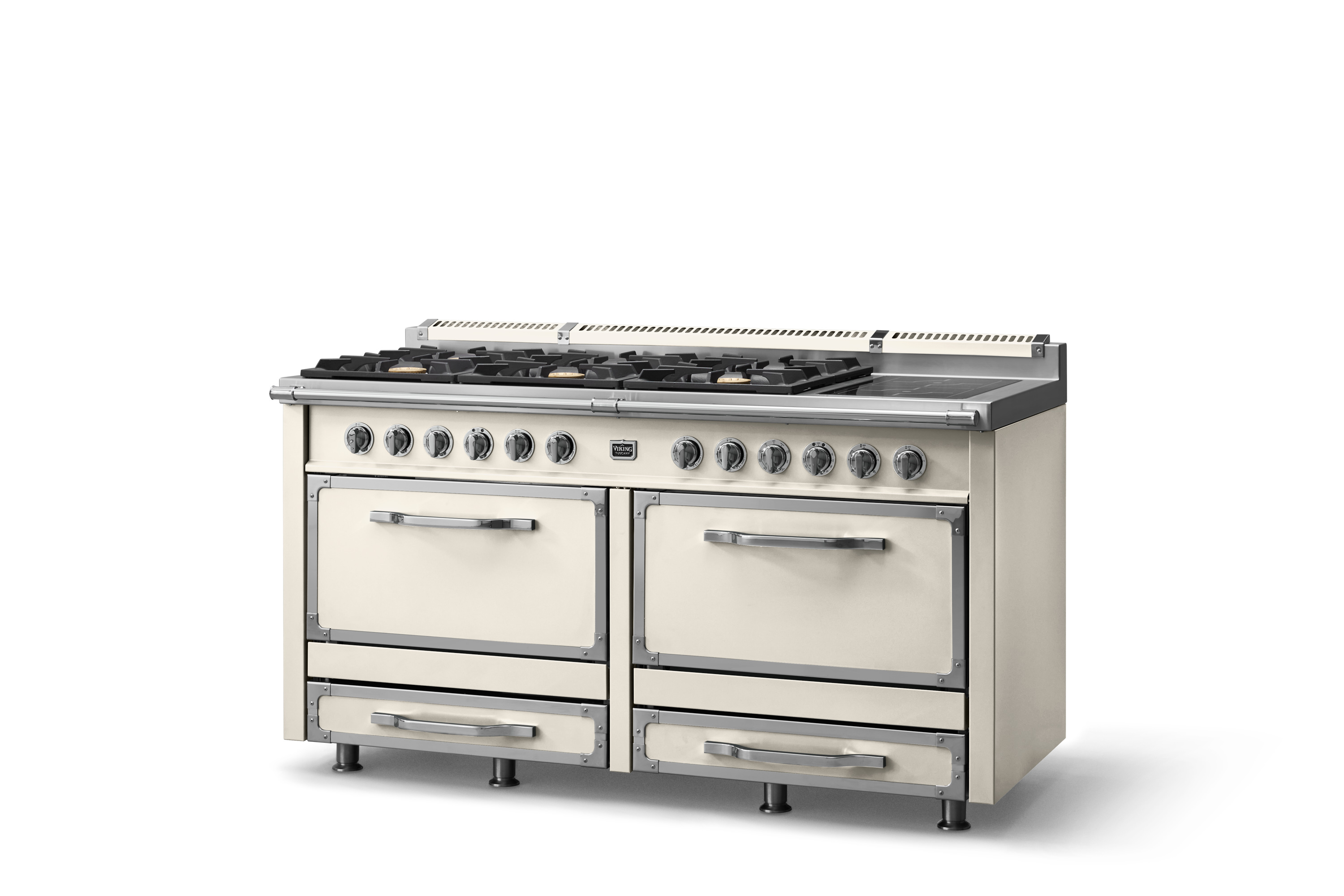 66"W. Tuscany Dual Fuel Range TVDR6618BPW