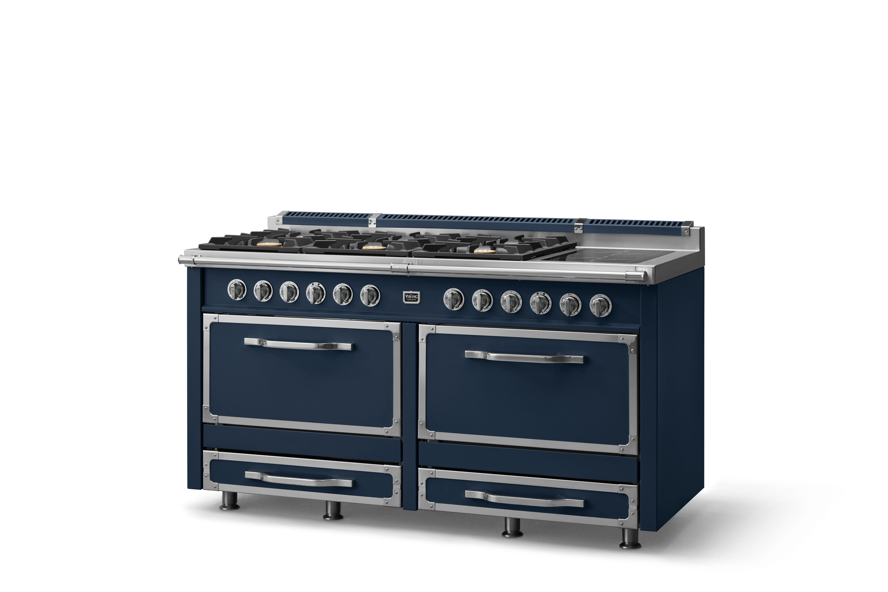 66"W. Tuscany Dual Fuel Range TVDR6618BSB