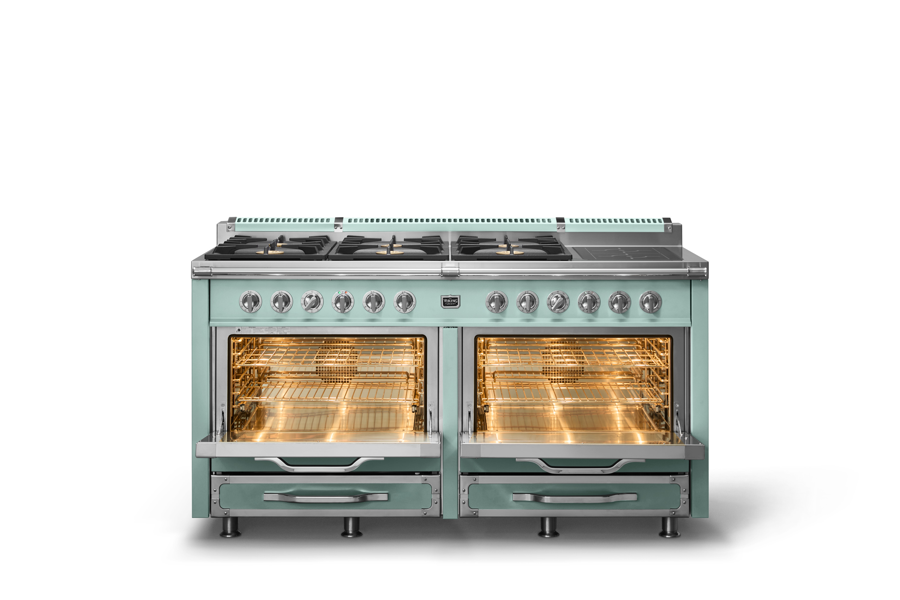 66"W. Tuscany Dual Fuel Range TVDR6618BSP