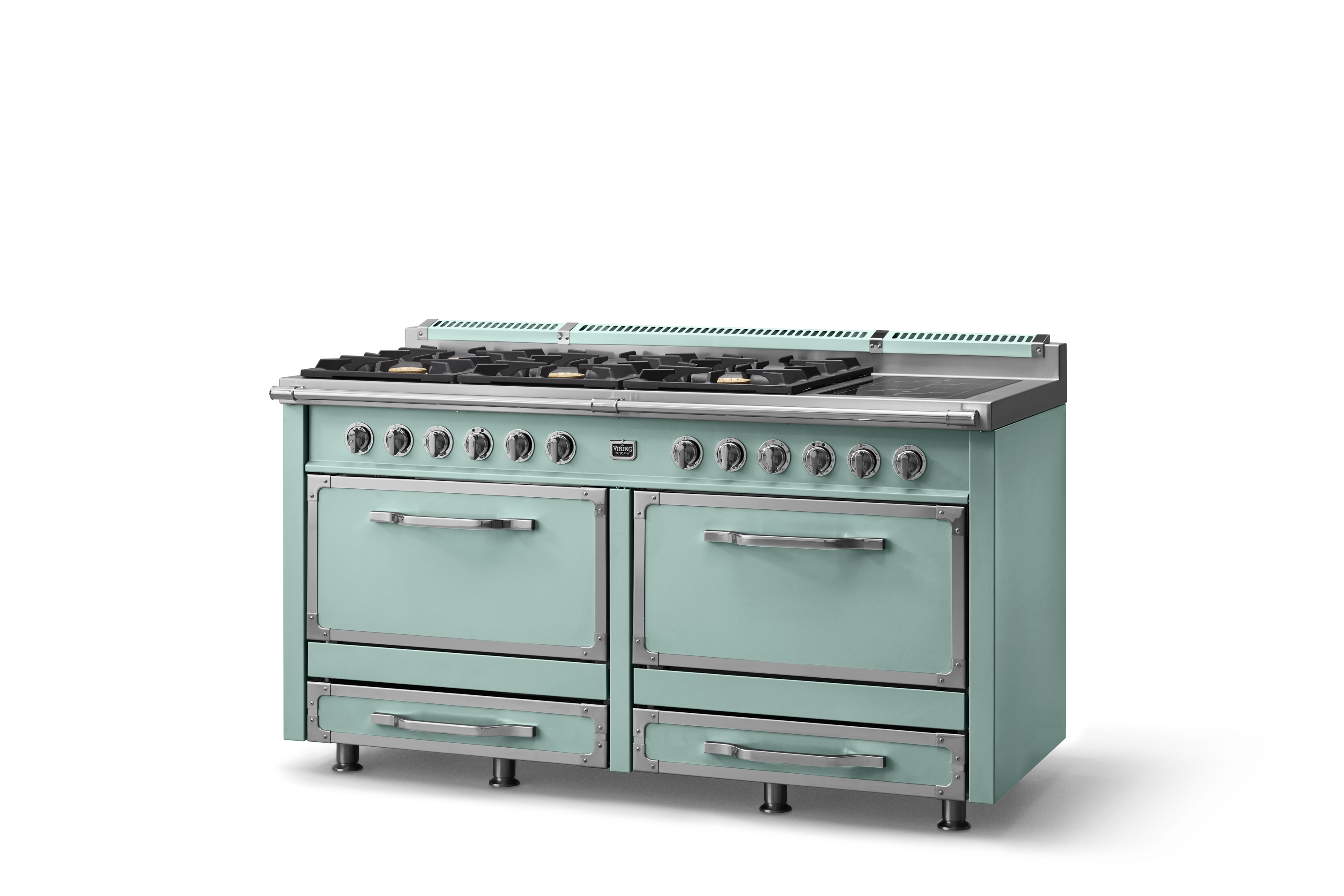 66"W. Tuscany Dual Fuel Range TVDR6618BSP