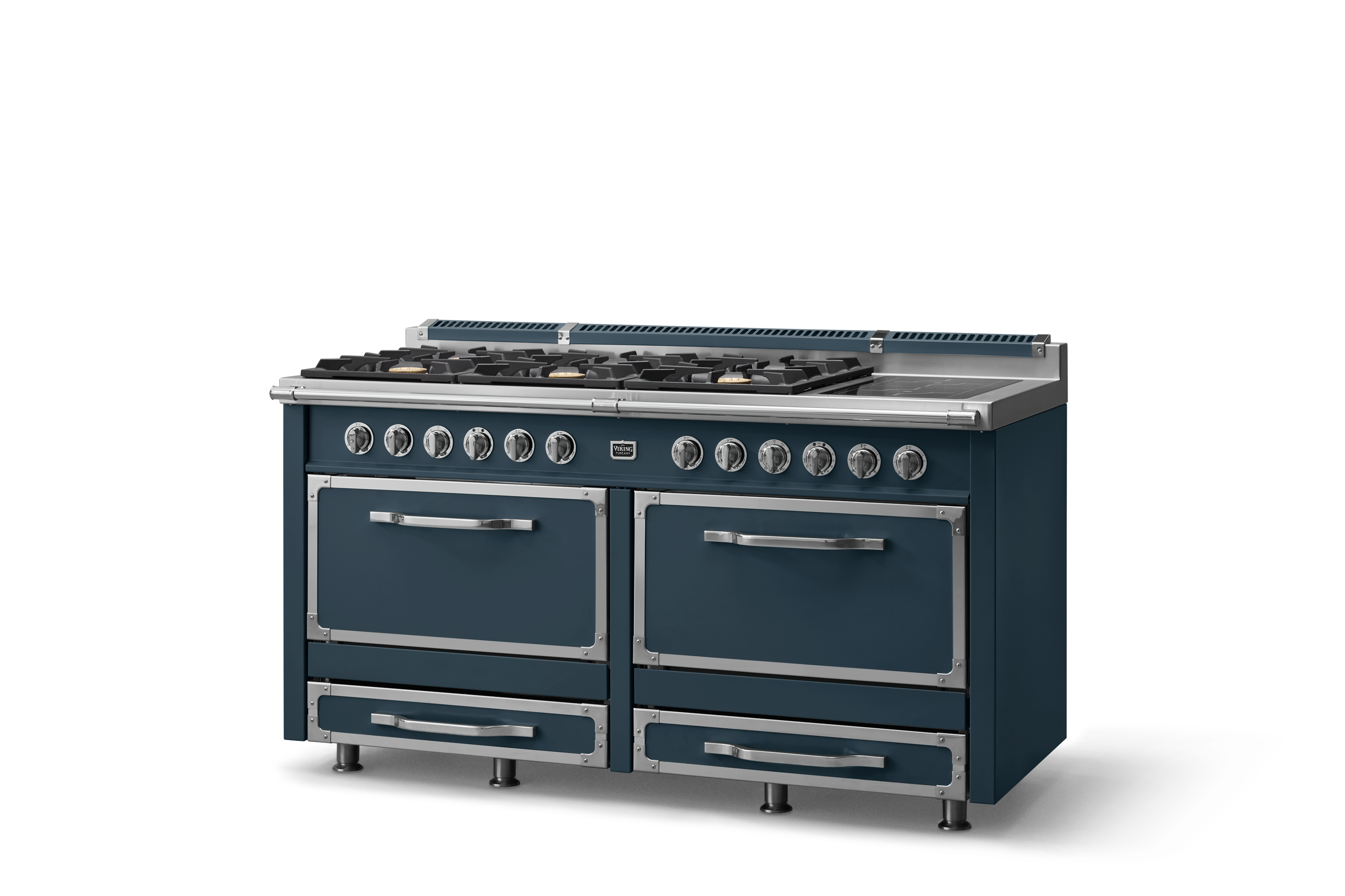 66"W. Tuscany Dual Fuel Range TVDR6618BSQ