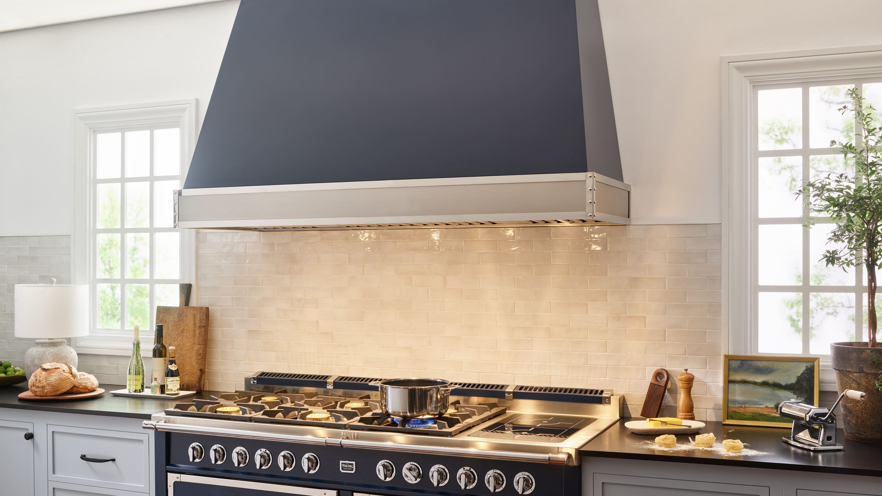 66"W. 42"H. Tuscany Wall Hood TVHW6642SB